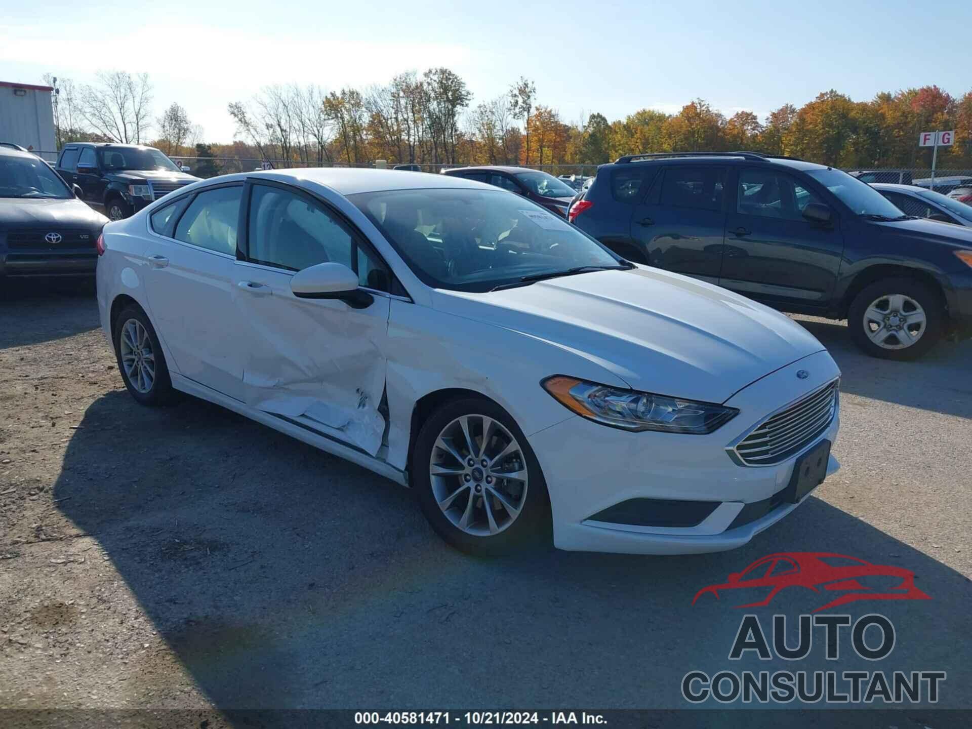 FORD FUSION 2017 - 3FA6P0H76HR351570