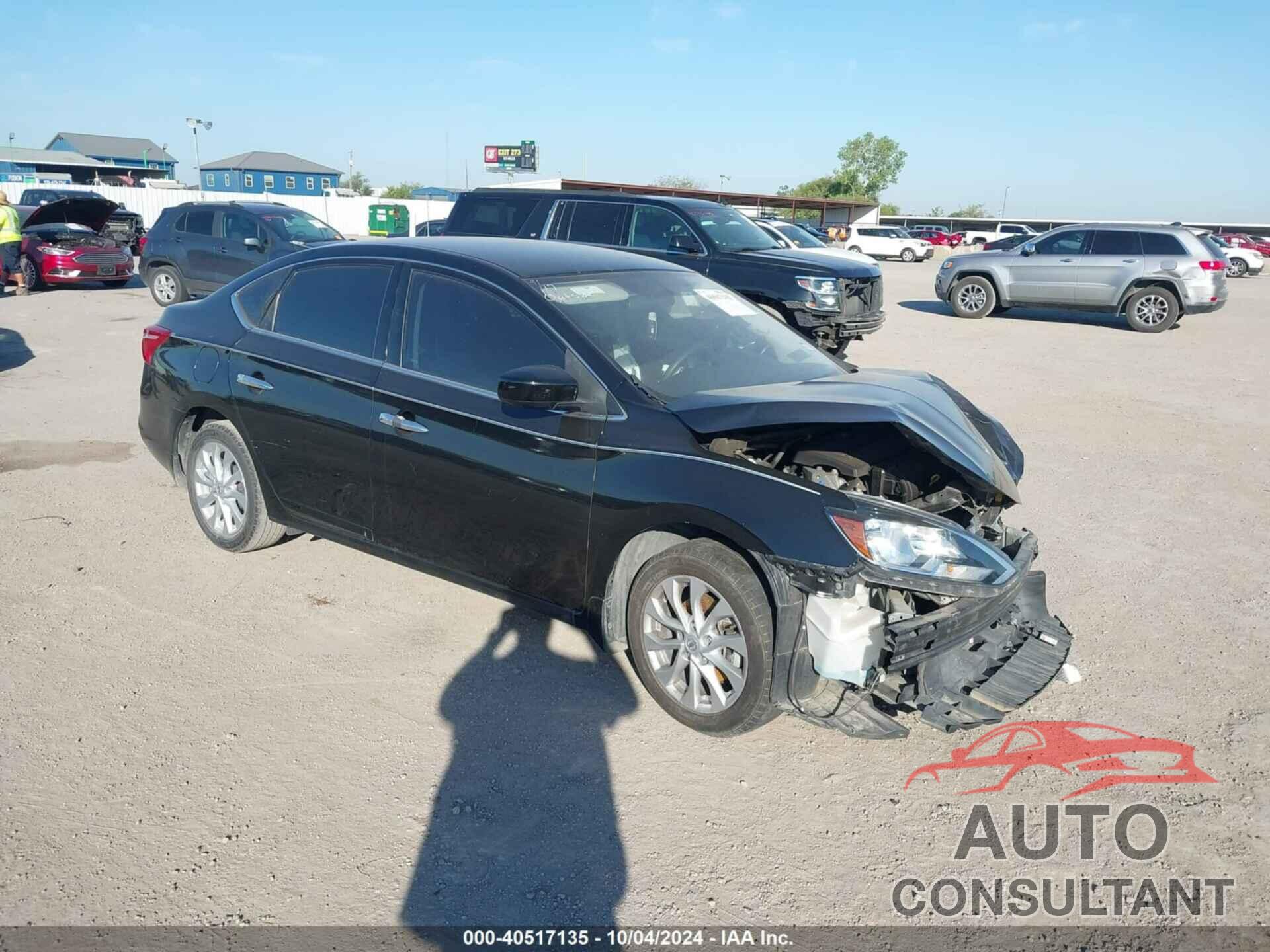 NISSAN SENTRA 2018 - 3N1AB7AP9JY263424