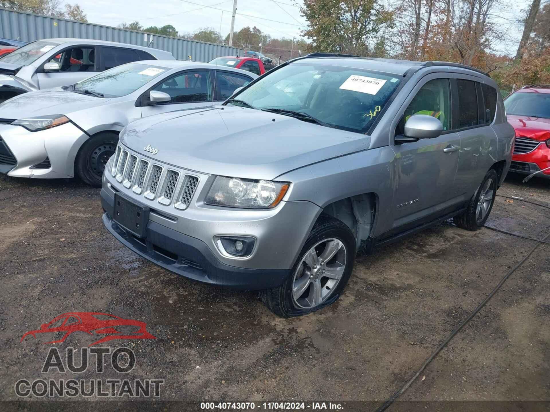 JEEP COMPASS 2017 - 1C4NJDEB1HD109298