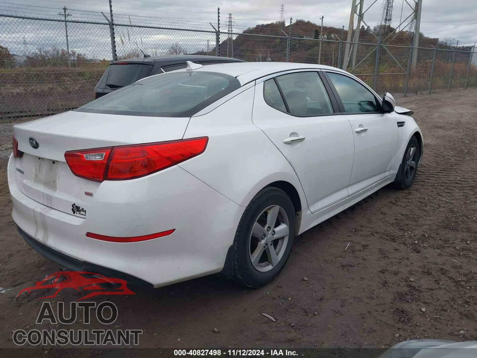 KIA OPTIMA 2015 - KNAGM4A72F5584268
