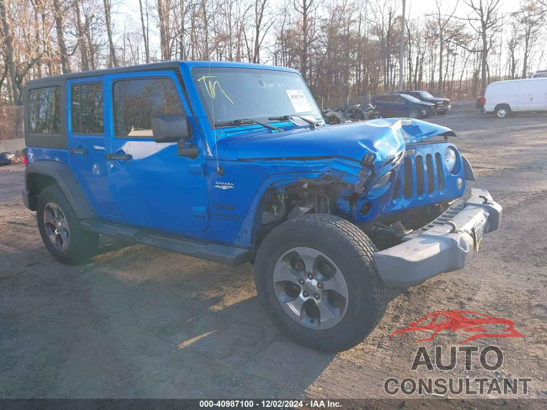 JEEP WRANGLER UNLIMITED 2016 - 1C4BJWDG5GL124984