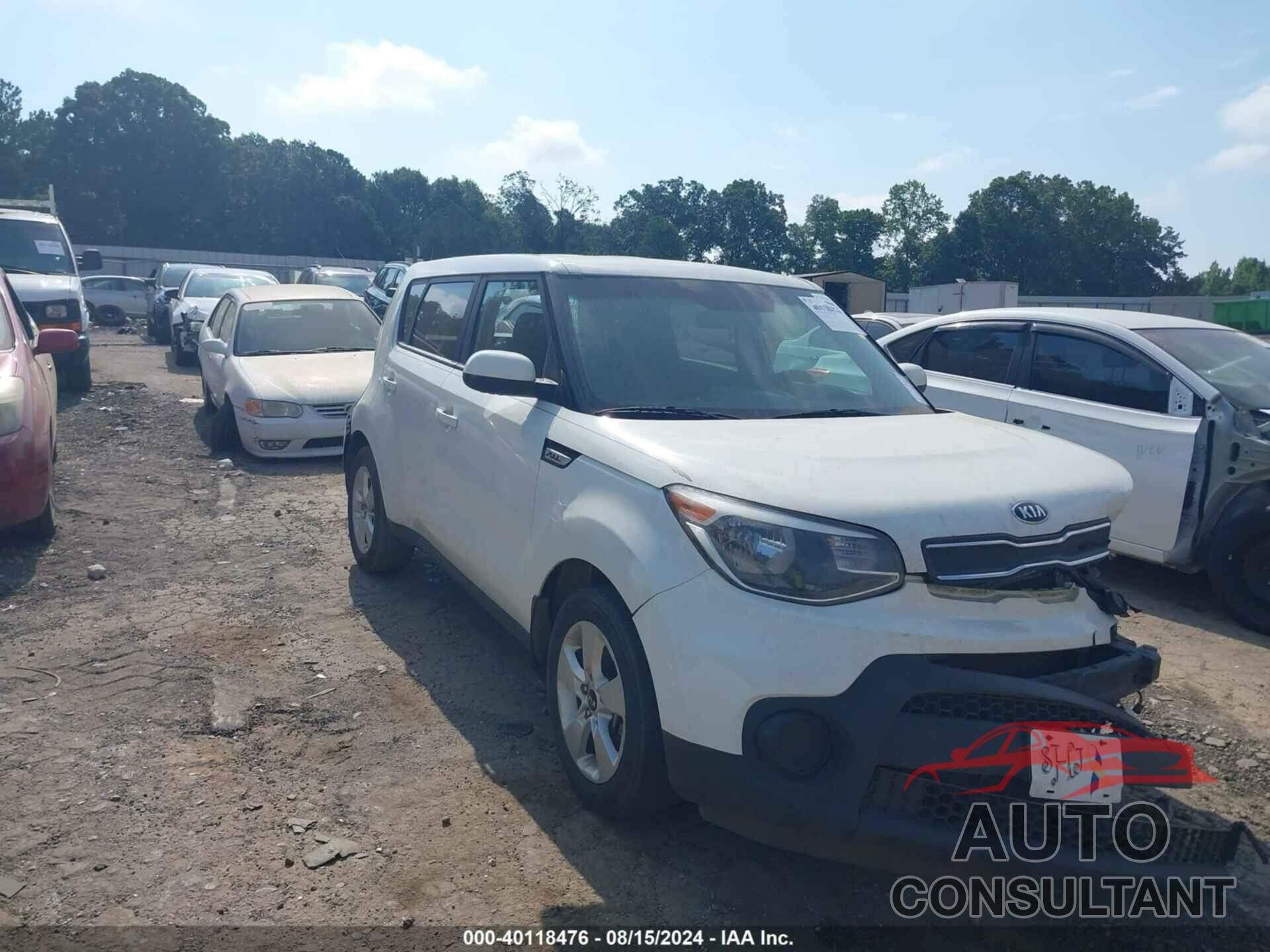 KIA SOUL 2017 - KNDJN2A27H7504369