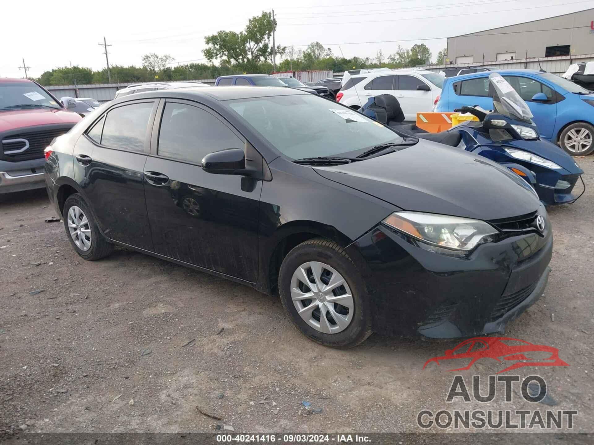 TOYOTA COROLLA 2016 - 5YFBURHE2GP431912
