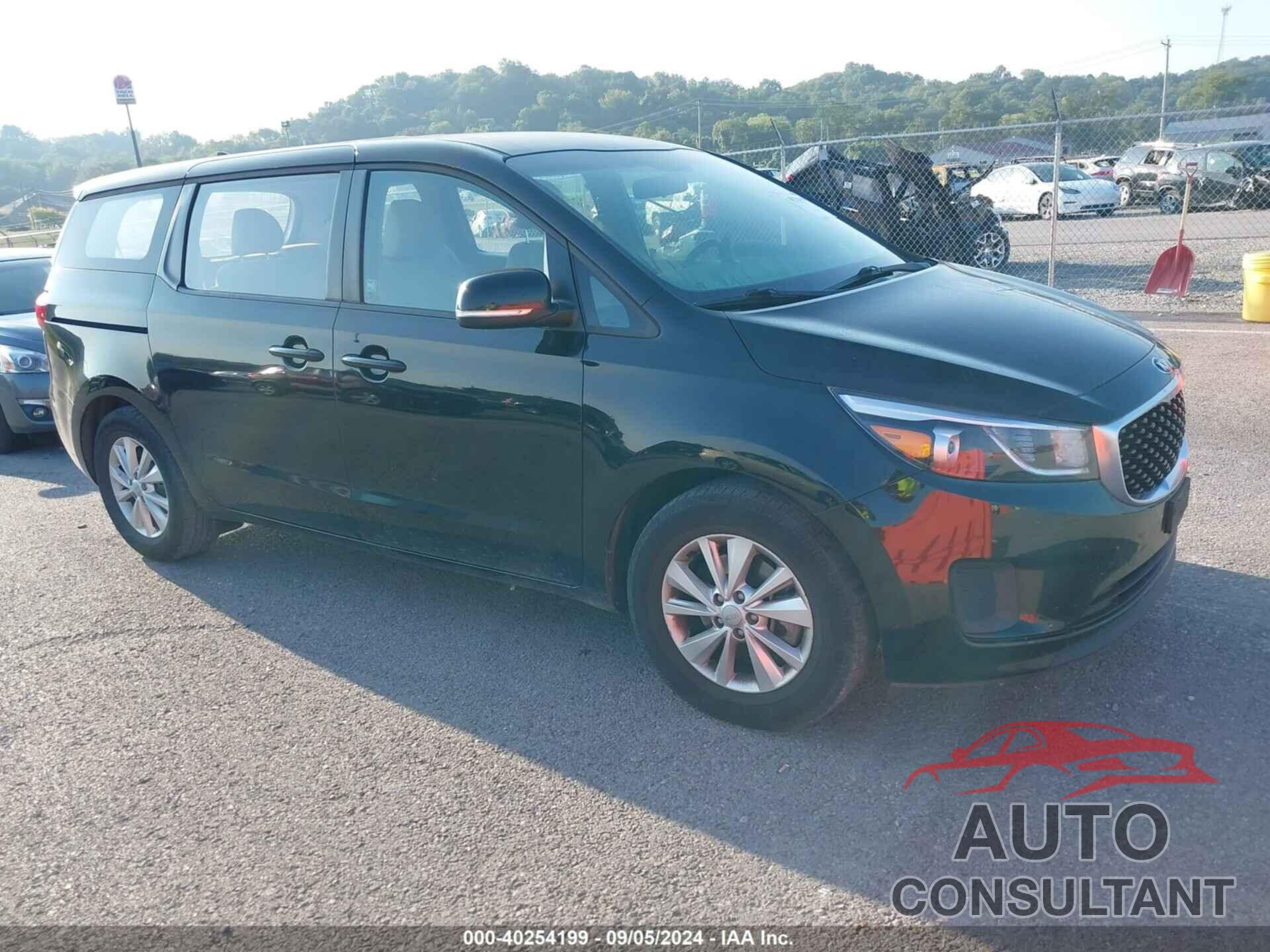 KIA SEDONA 2018 - KNDMA5C18J6374905