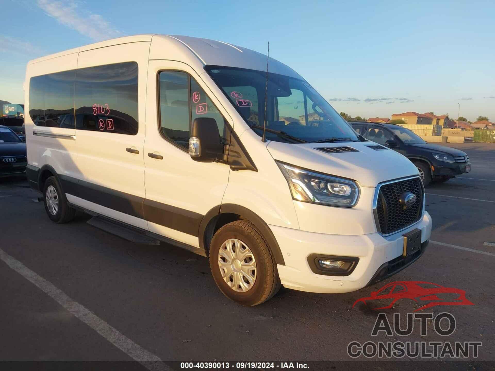 FORD TRANSIT-350 PASSENGER VAN 2023 - 1FDAX2C86PKA49100