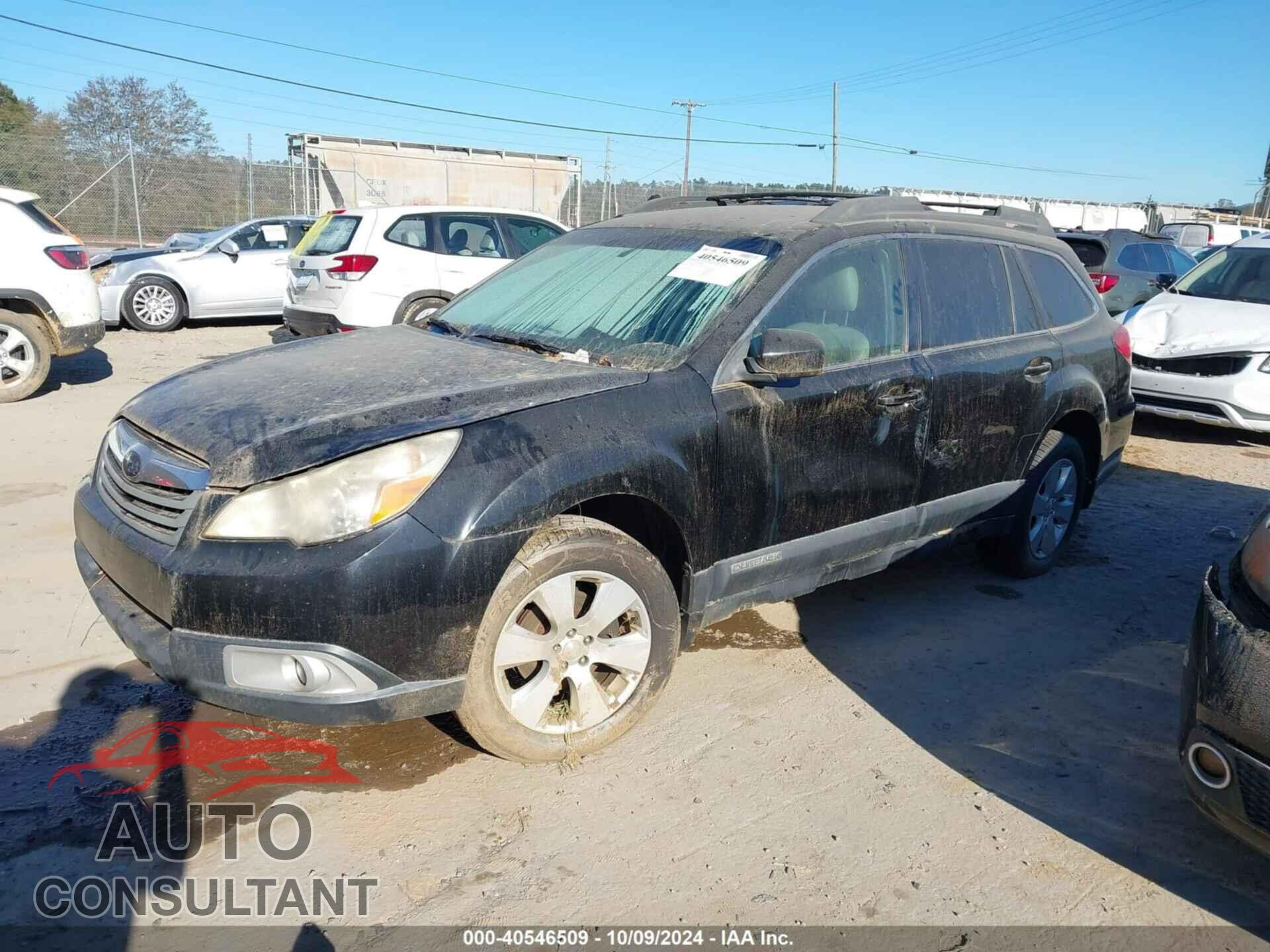 SUBARU OUTBACK 2011 - 4S4BRBCC2B3332292