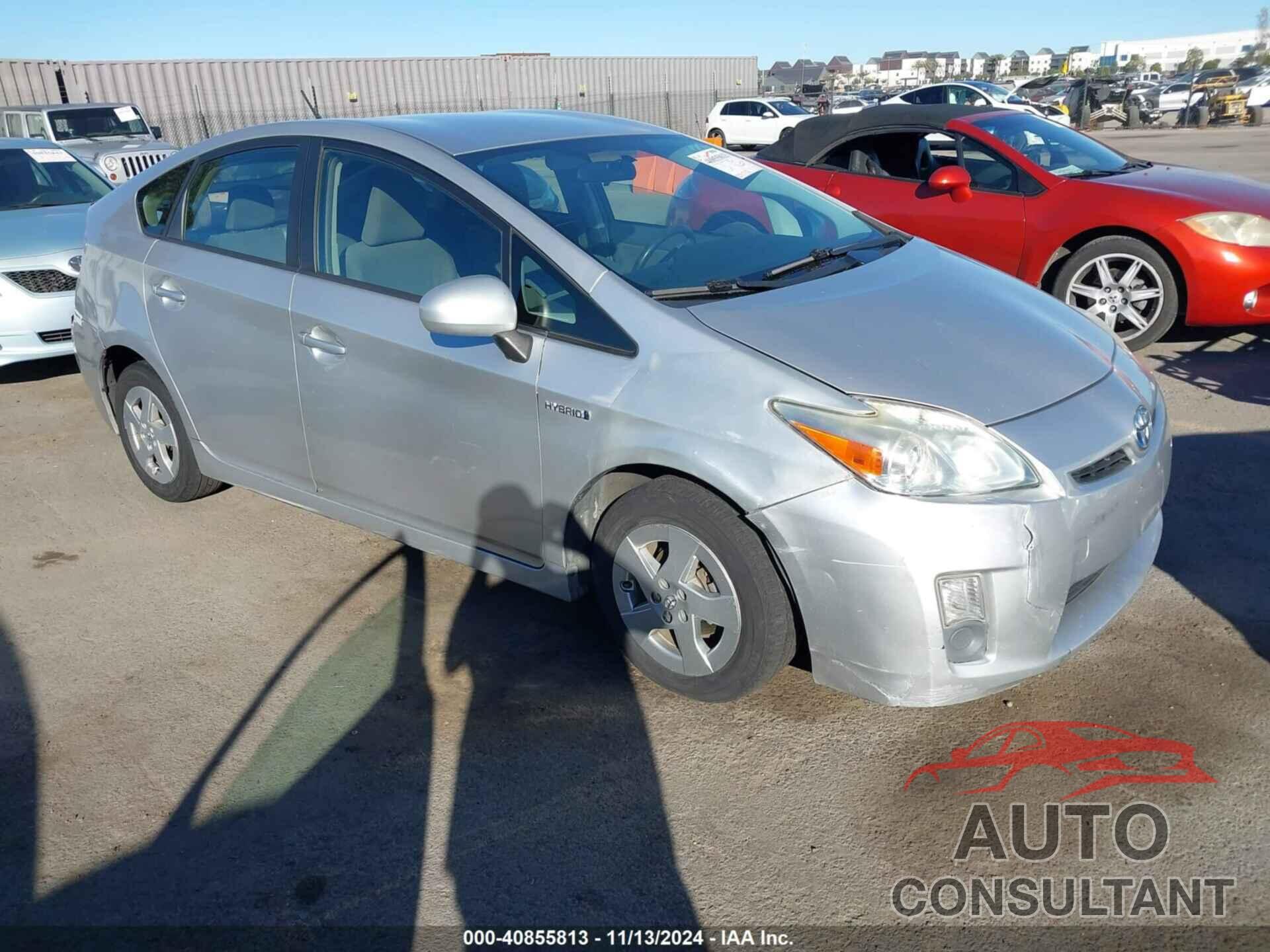 TOYOTA PRIUS 2011 - JTDKN3DU4B1464429