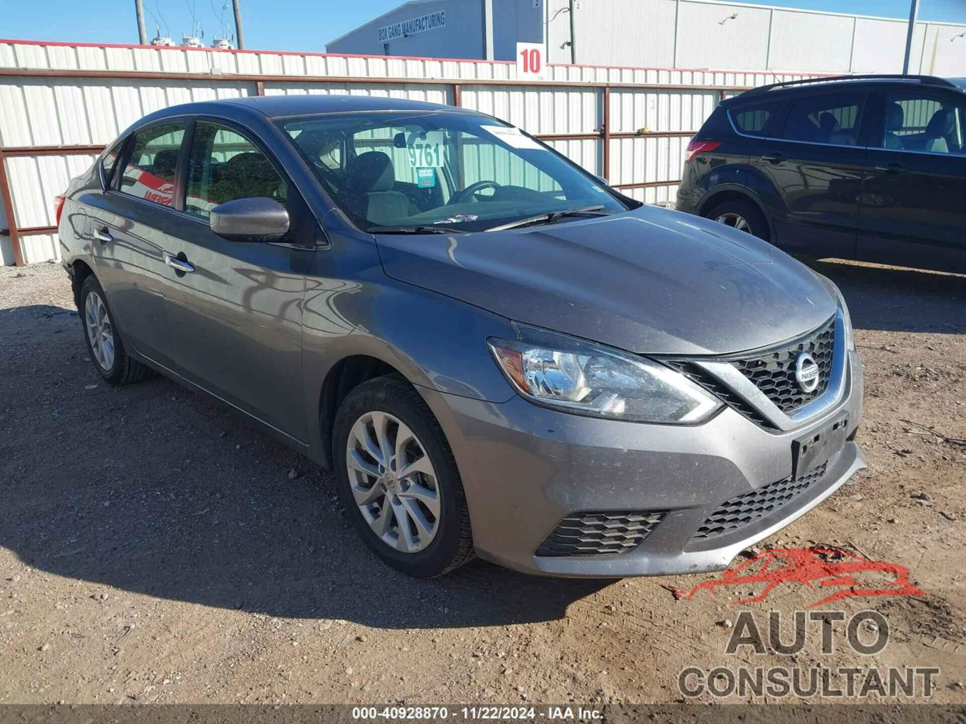 NISSAN SENTRA 2019 - 3N1AB7AP5KY279105