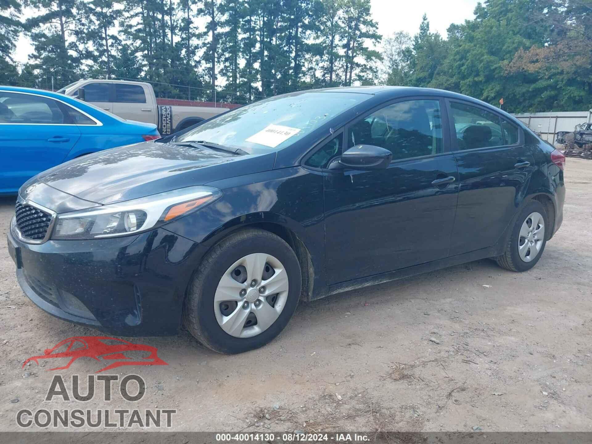 KIA FORTE 2017 - 3KPFK4A78HE009703