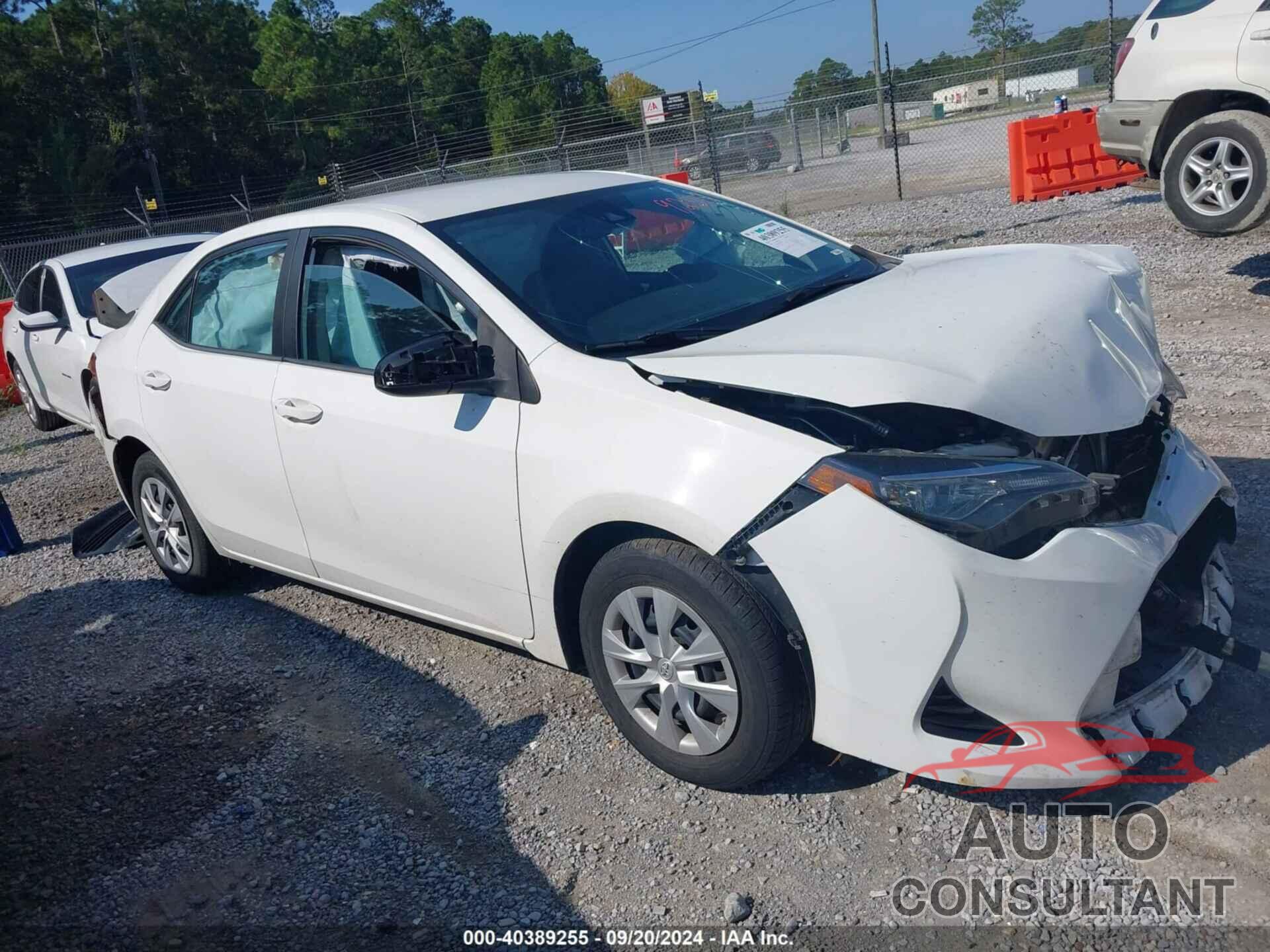 TOYOTA COROLLA 2018 - 2T1BURHE9JC020188