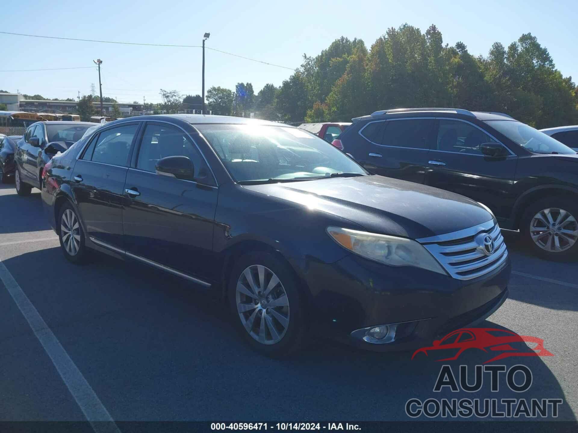 TOYOTA AVALON 2011 - 4T1BK3DB3BU406135