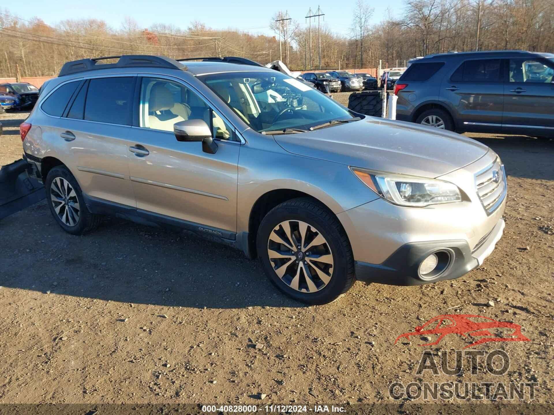 SUBARU OUTBACK 2016 - 4S4BSENC4G3341053