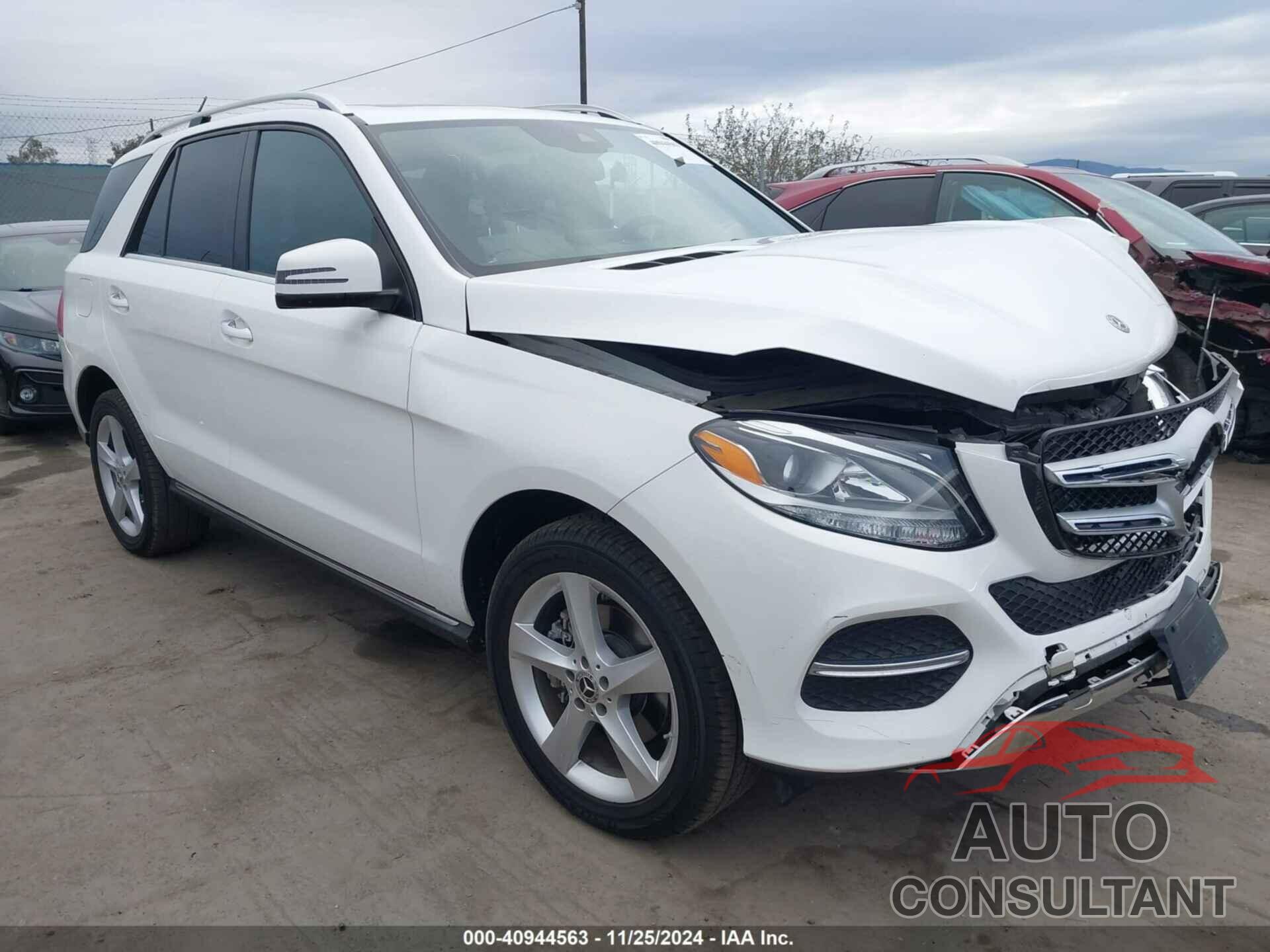 MERCEDES-BENZ GLE 350 2018 - 4JGDA5JB3JB180524