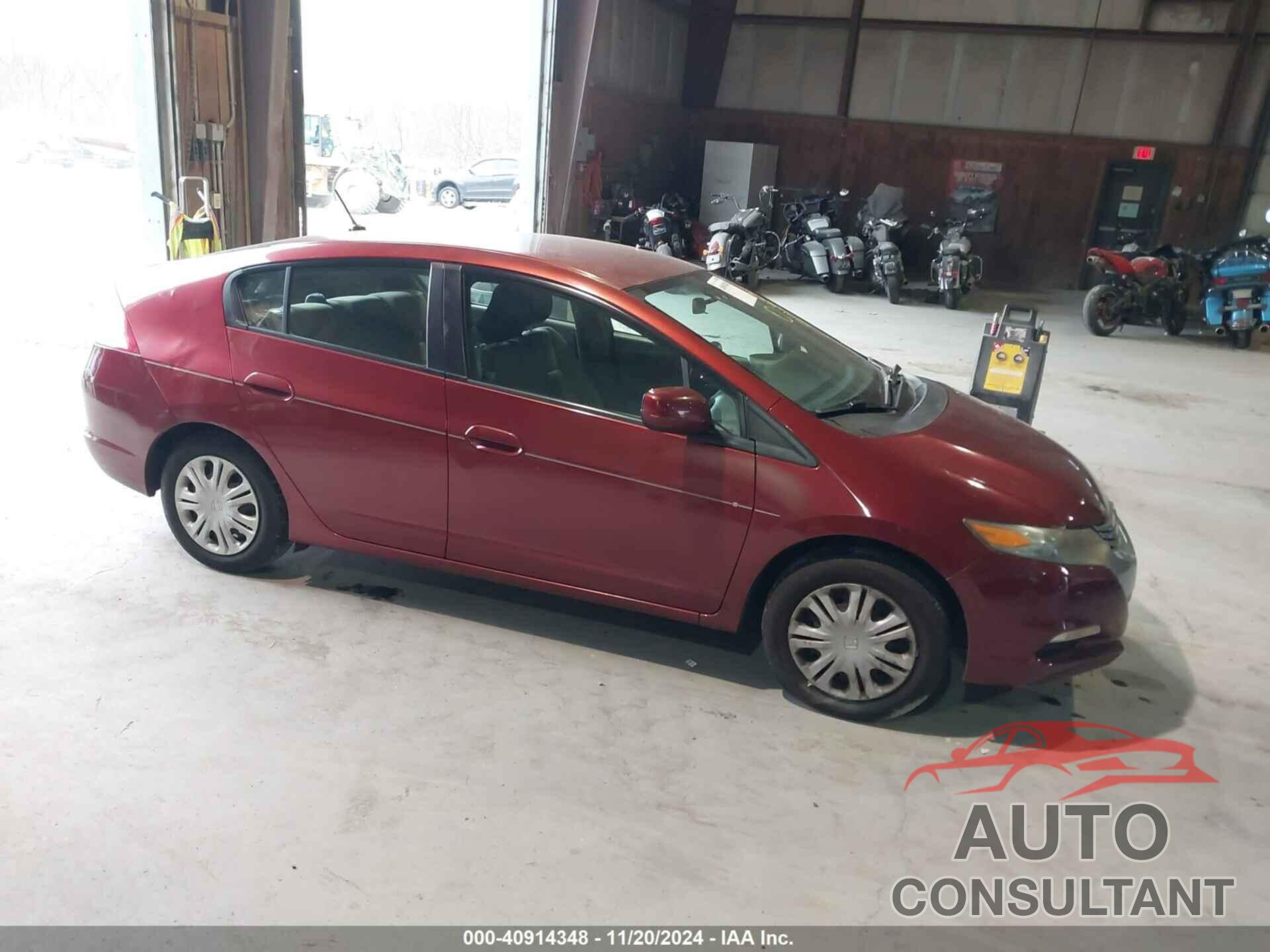 HONDA INSIGHT 2010 - JHMZE2H50AS021794
