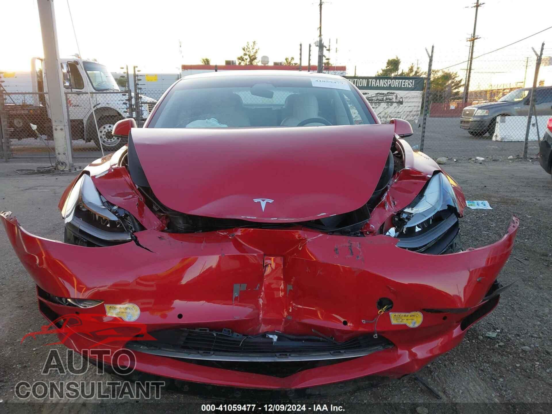 TESLA MODEL 3 2022 - 5YJ3E1EB8NF213205