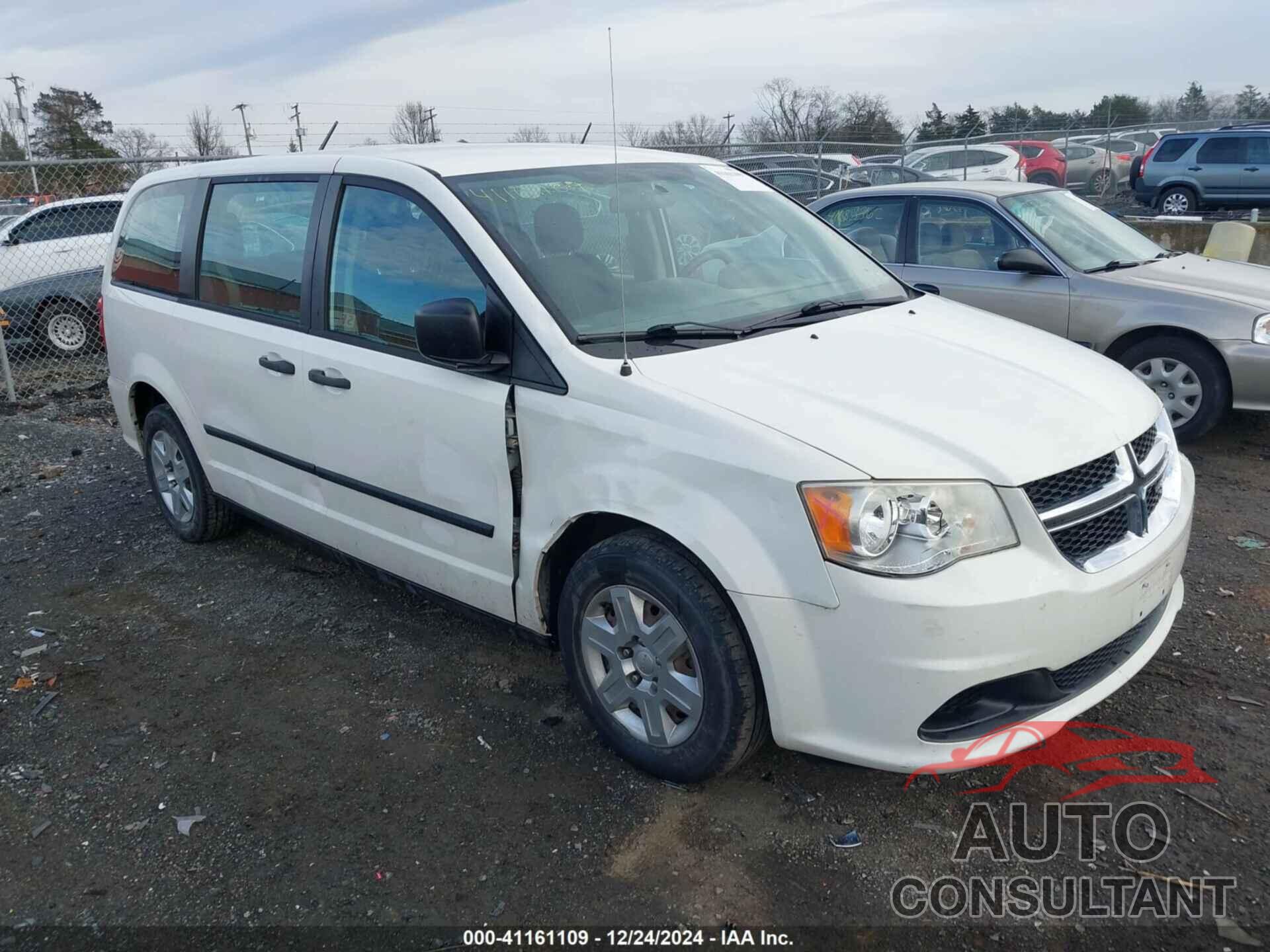 DODGE GRAND CARAVAN 2013 - 2C4RDGBG1DR586797