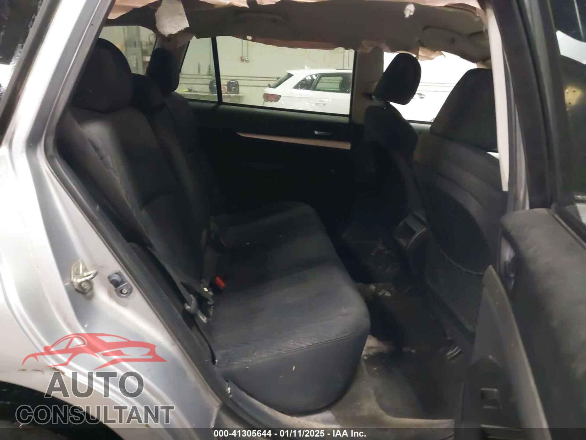SUBARU OUTBACK 2012 - 4S4BRBCC3C3232672