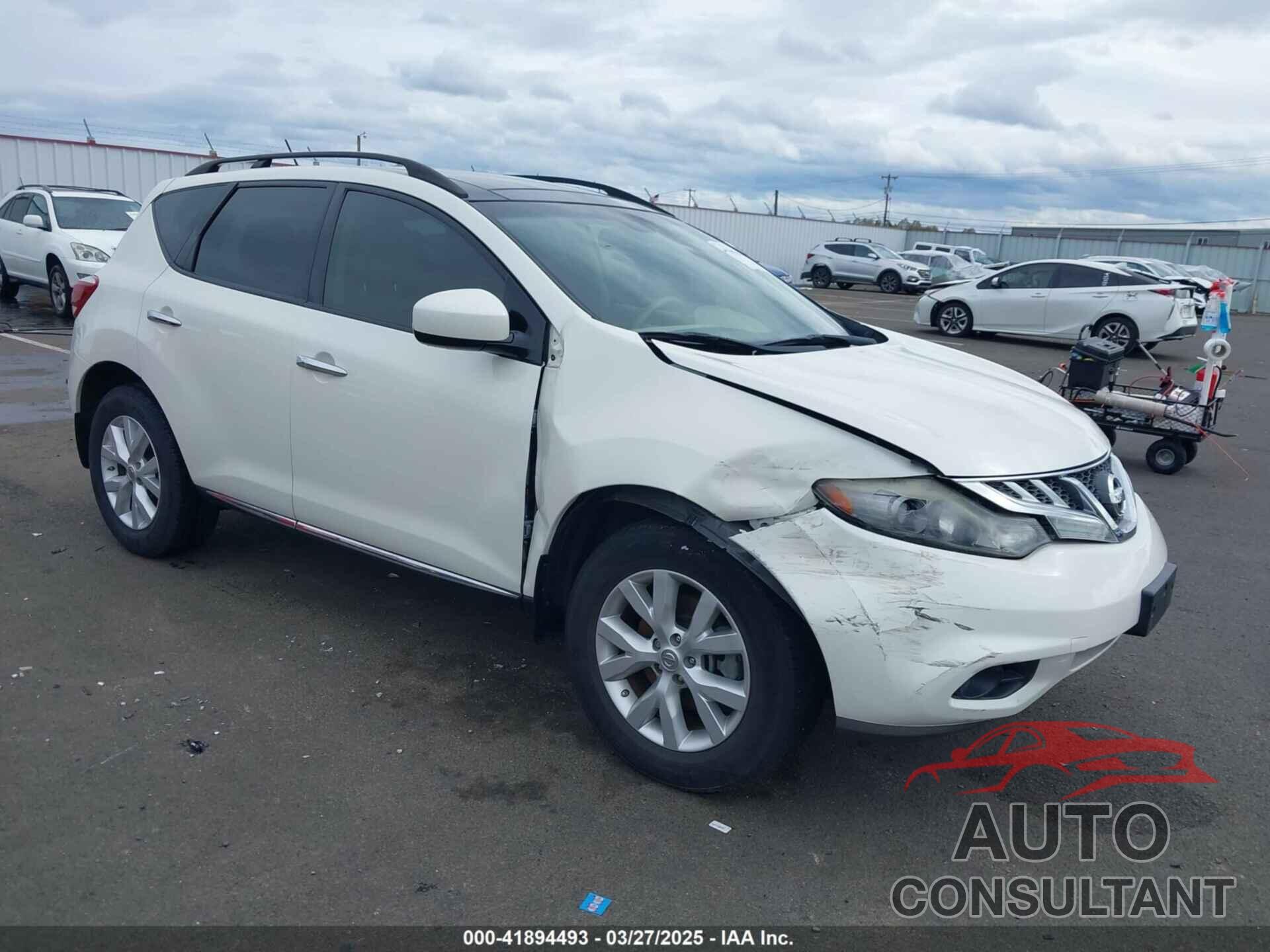 NISSAN MURANO 2014 - JN8AZ1MU5EW406054
