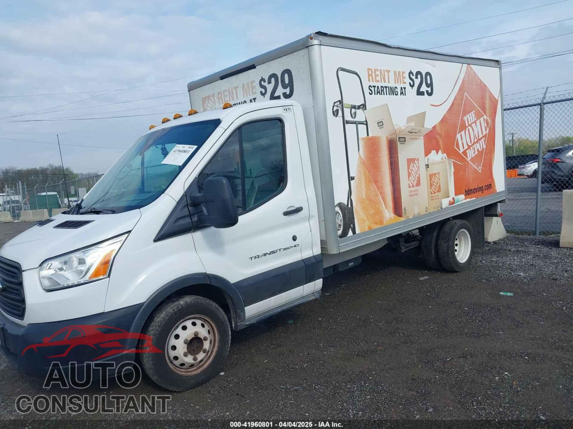FORD TRANSIT-350 CAB 2019 - 1FDBF8ZM9KKA87024