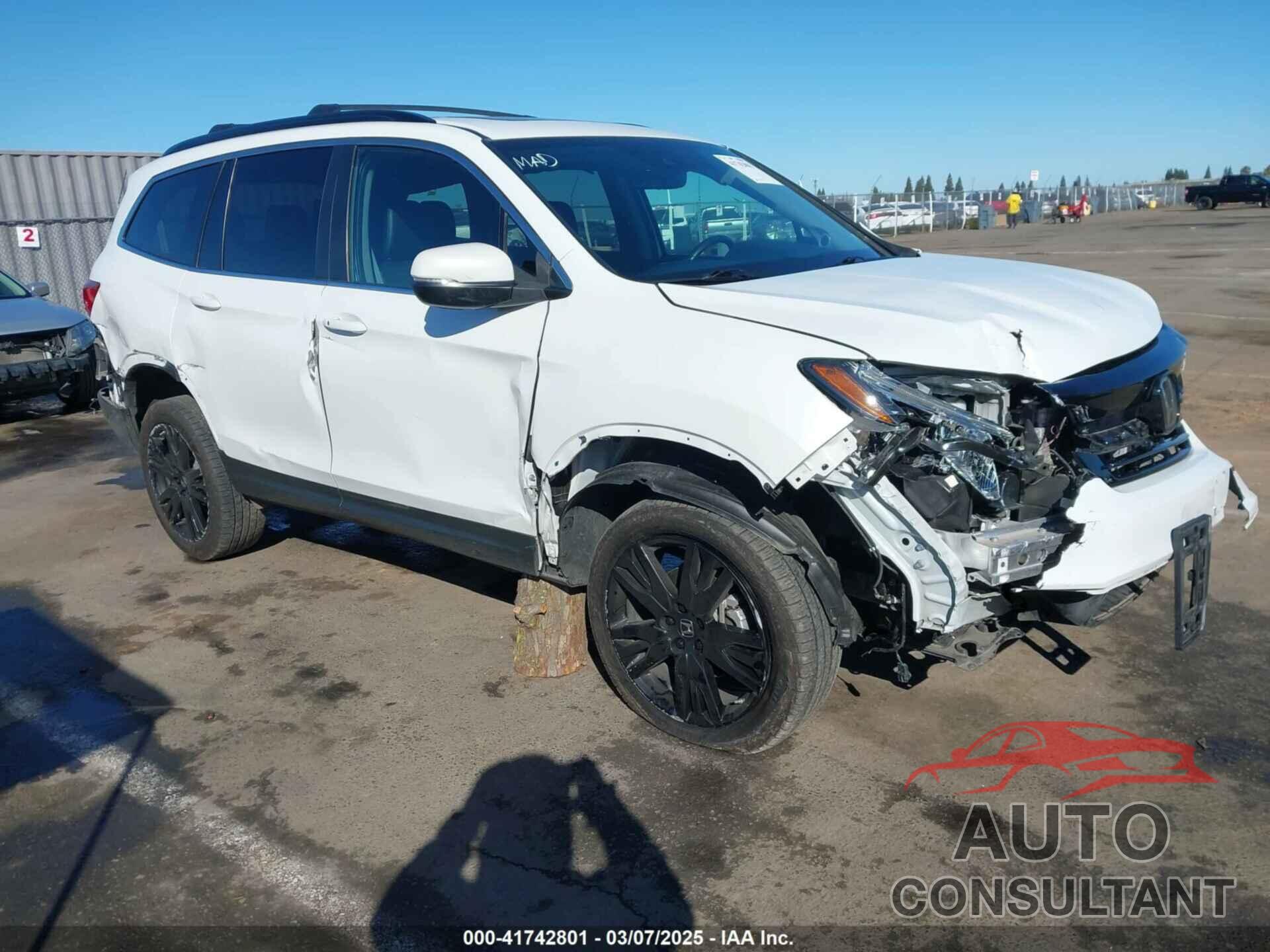 HONDA PILOT 2021 - 5FNYF6H21MB052464