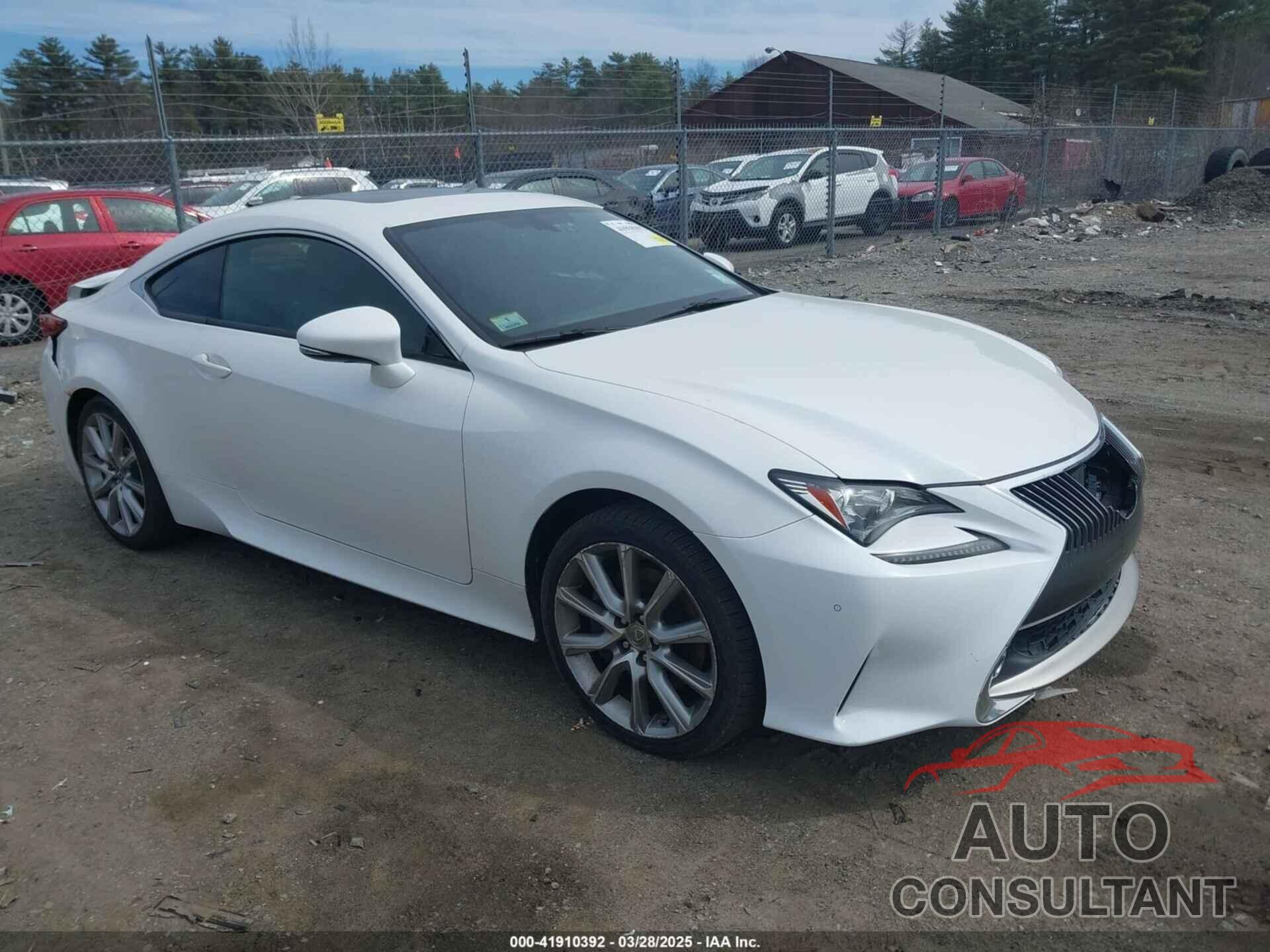LEXUS RC 350 2015 - JTHSE5BC3F5001037