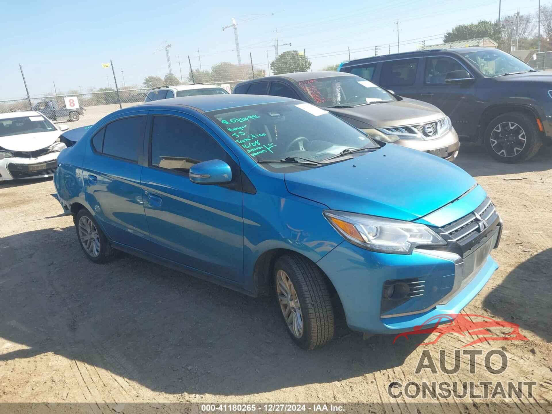 MITSUBISHI MIRAGE G4 2022 - ML32FVFJ2NHF07078