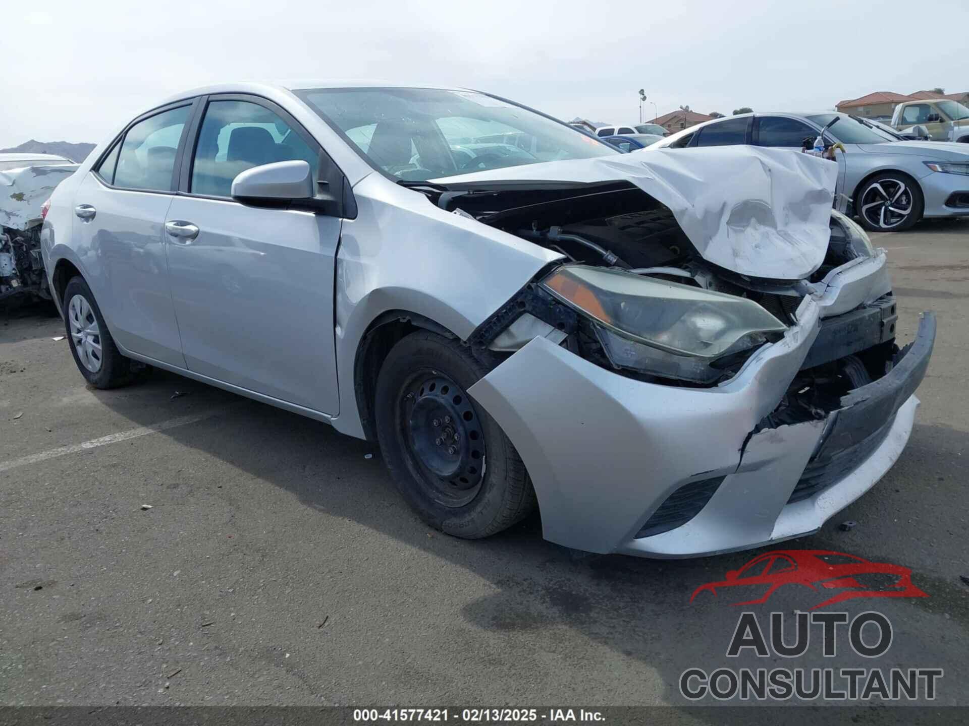TOYOTA COROLLA 2016 - 5YFBURHE3GP472064