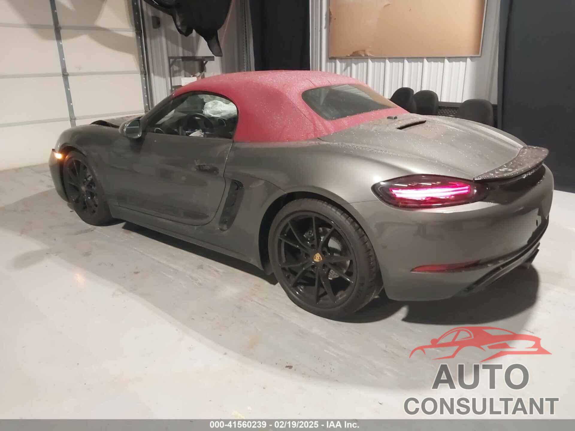 PORSCHE 718 BOXSTER 2025 - WP0CA2A89SK212378
