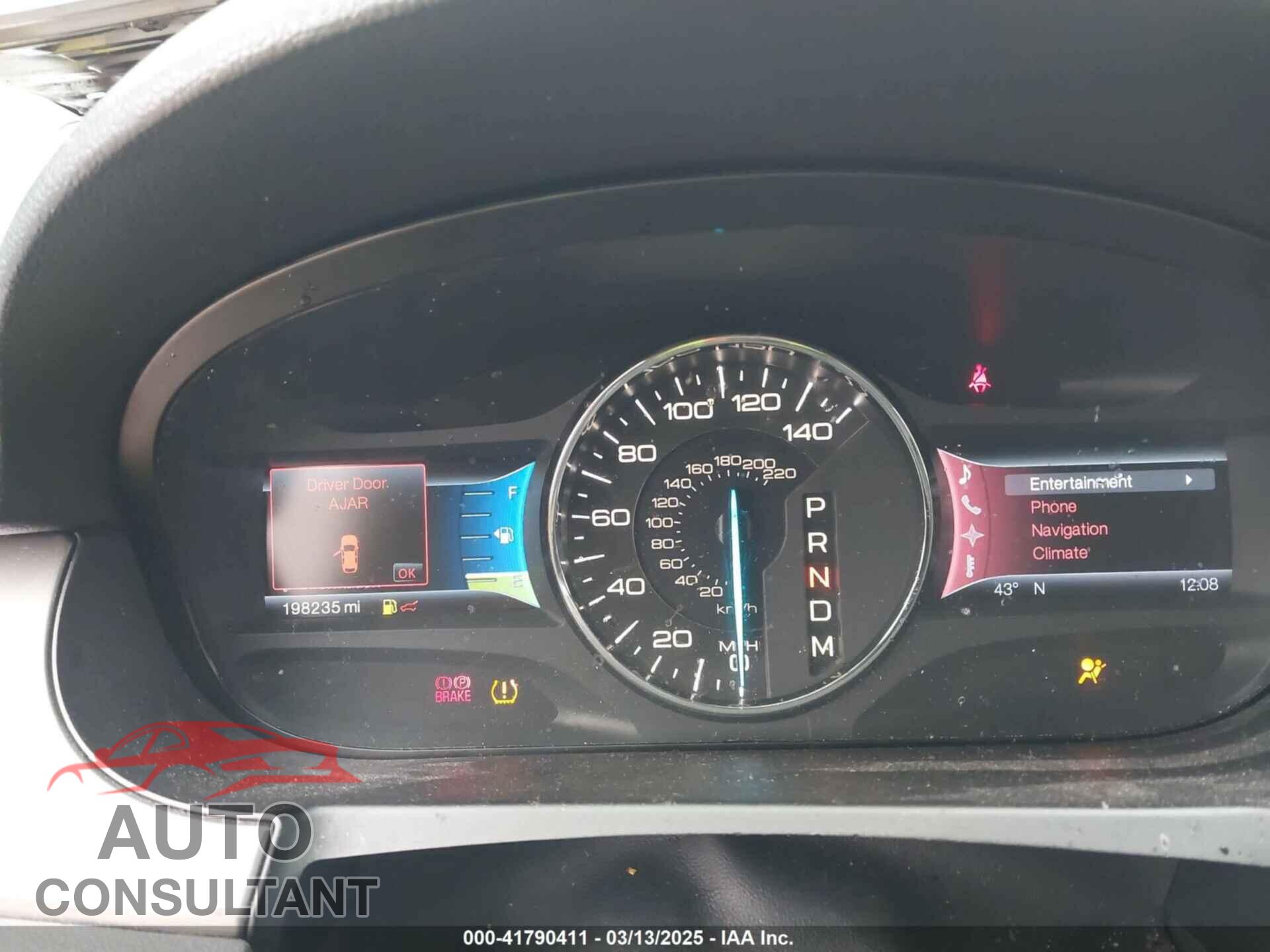 FORD EDGE 2011 - 2FMDK4AKXBBB58250