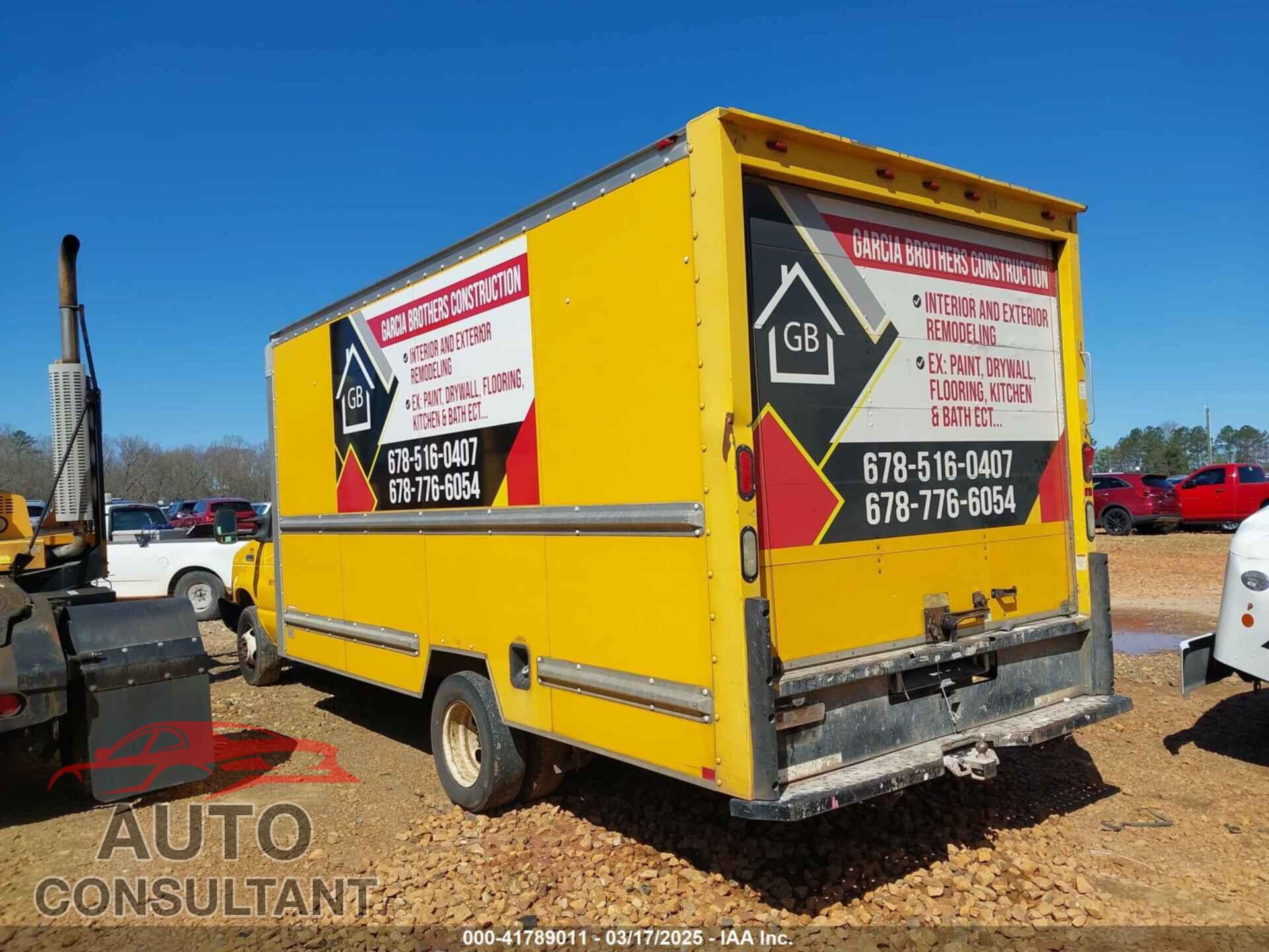 FORD E-350 CUTAWAY 2012 - 1FDWE3FS8CDA32760