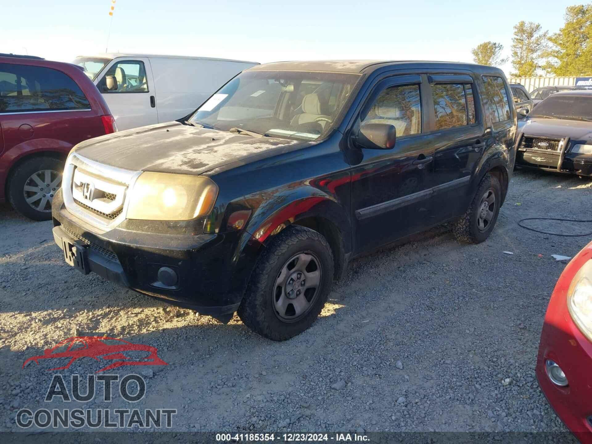 HONDA PILOT 2011 - 5FNYF3H2XBB007762