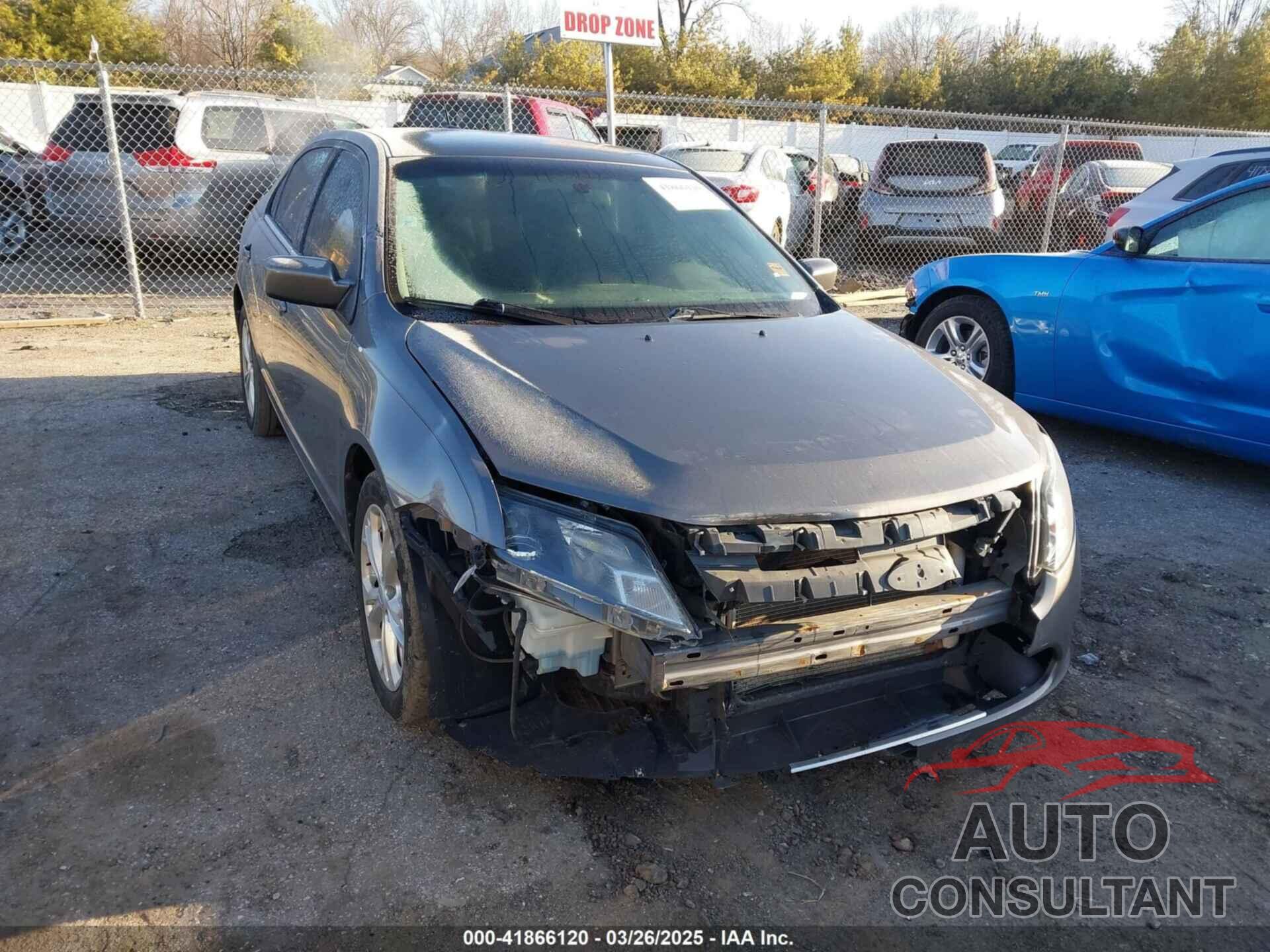 FORD FUSION 2012 - 3FAHP0HA4CR430300