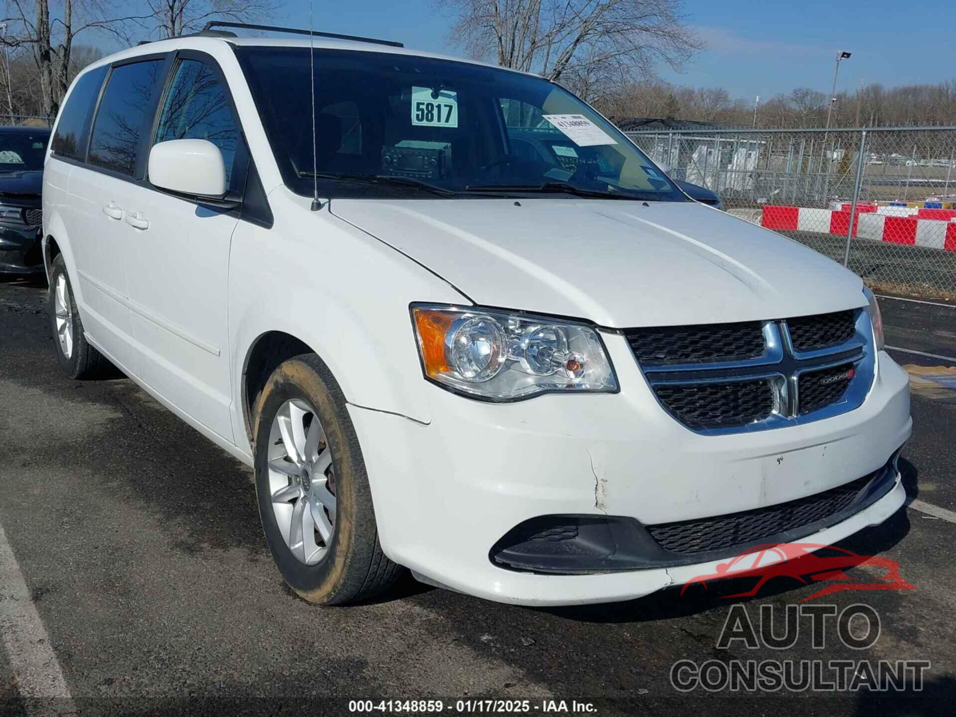 DODGE GRAND CARAVAN 2016 - 2C4RDGCG8GR224601