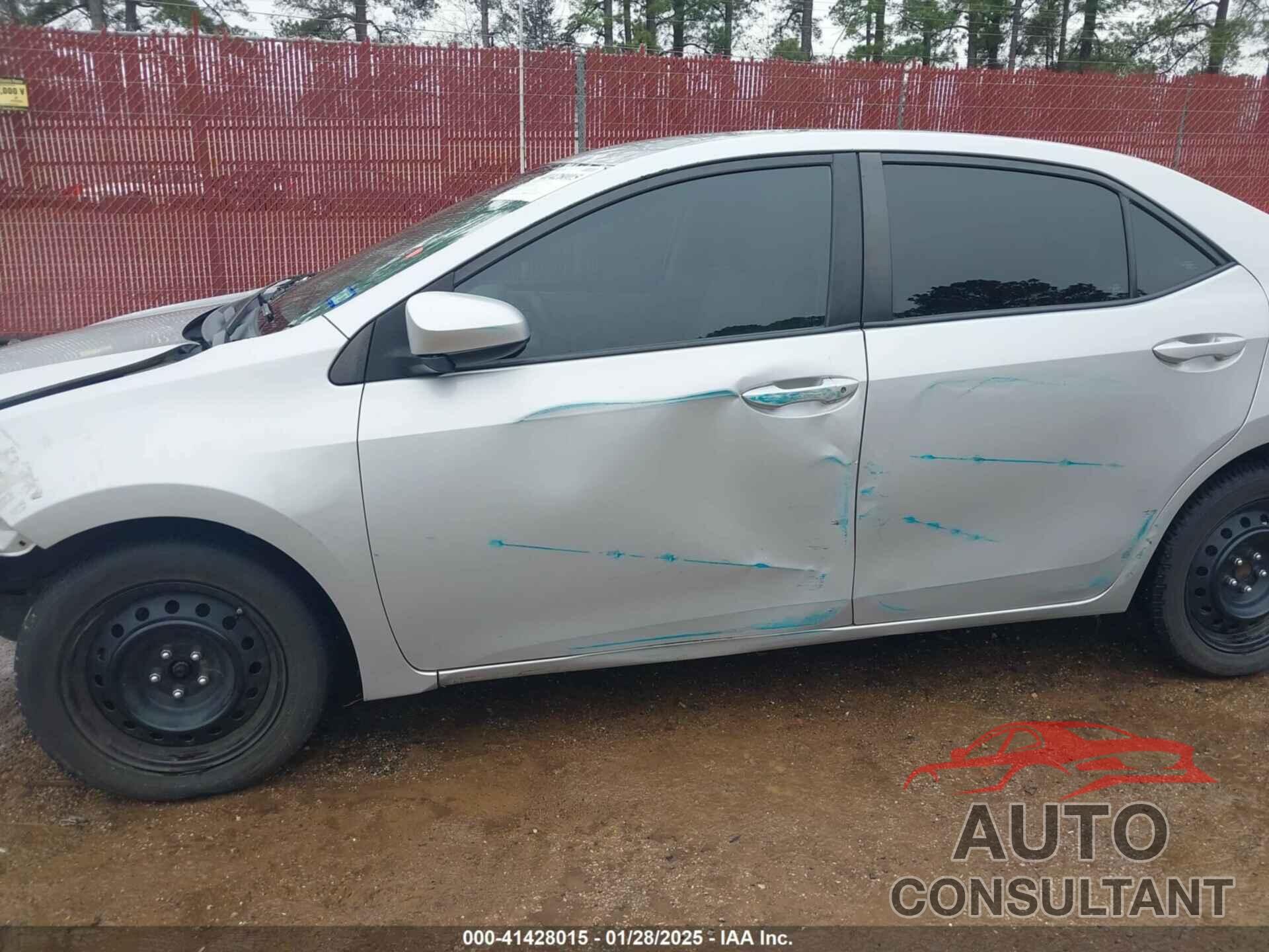 TOYOTA COROLLA 2019 - 2T1BURHE9KC232042