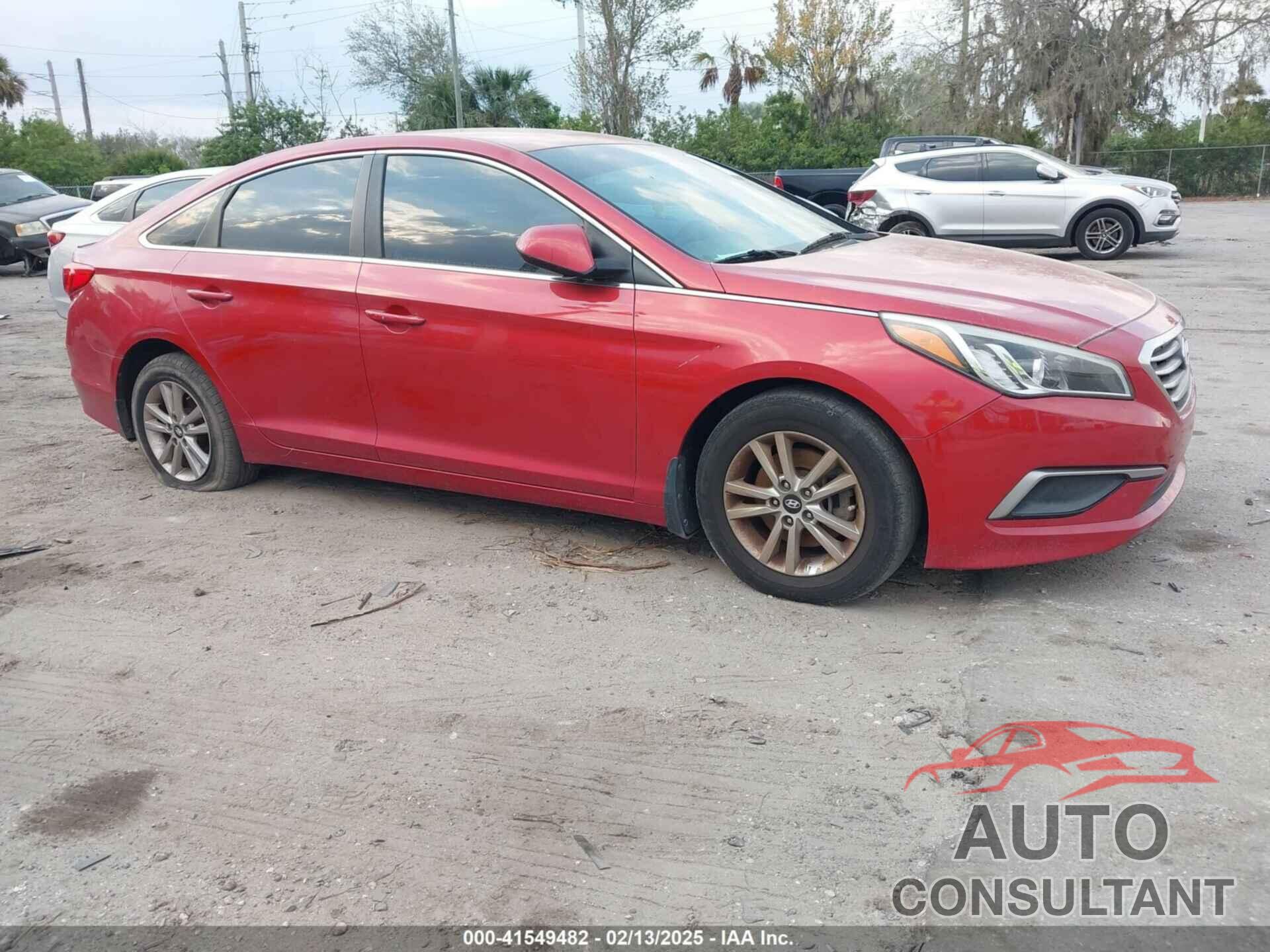 HYUNDAI SONATA 2017 - 5NPE24AF7HH448440