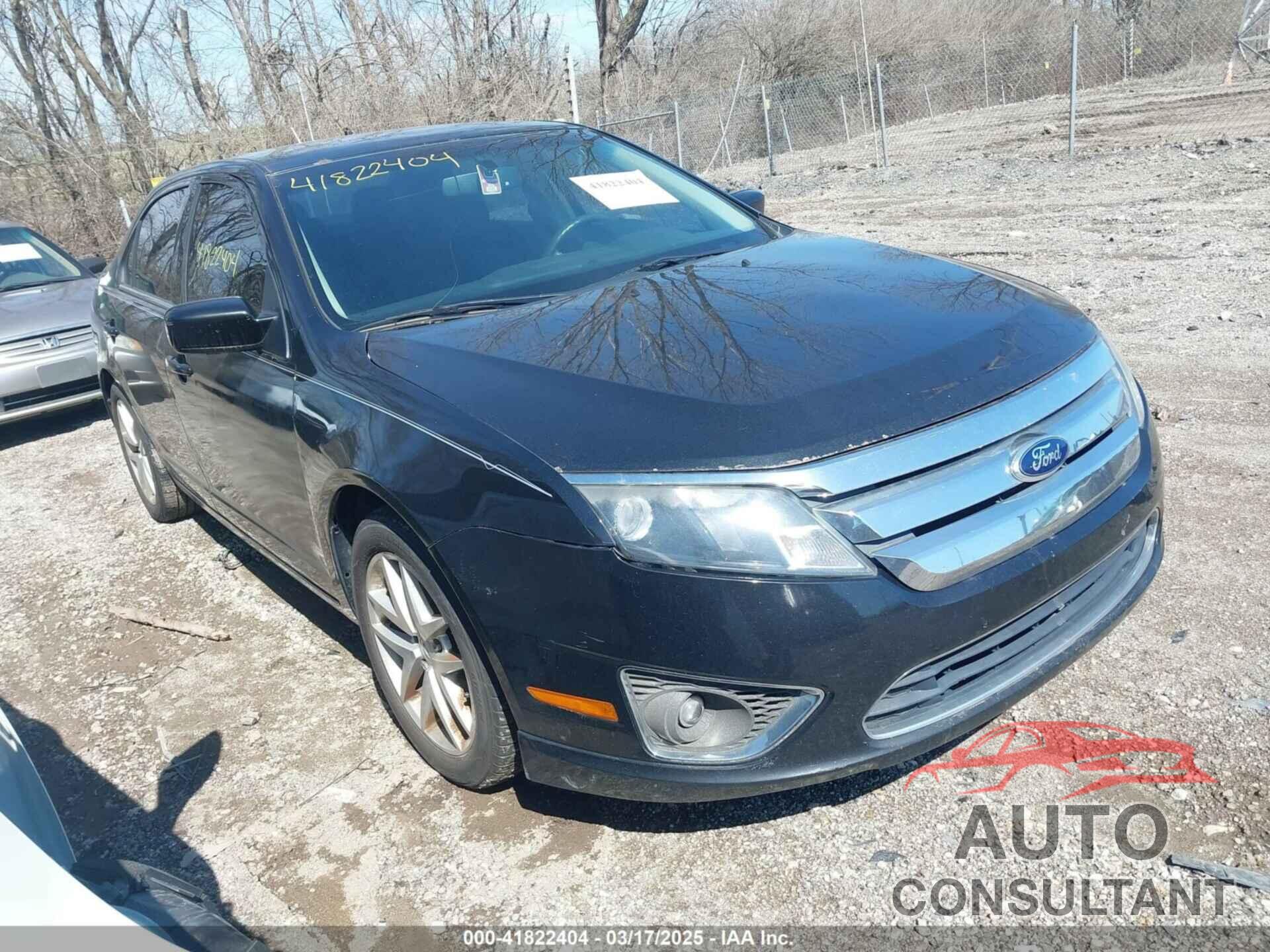 FORD FUSION 2012 - 3FAHP0CG6CR309389