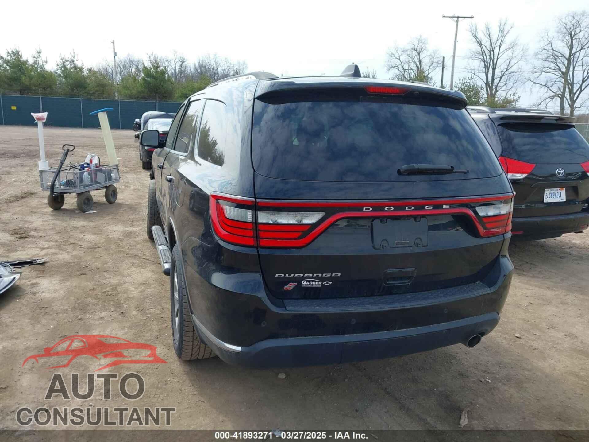 DODGE DURANGO 2018 - 1C4RDJAG4JC434807