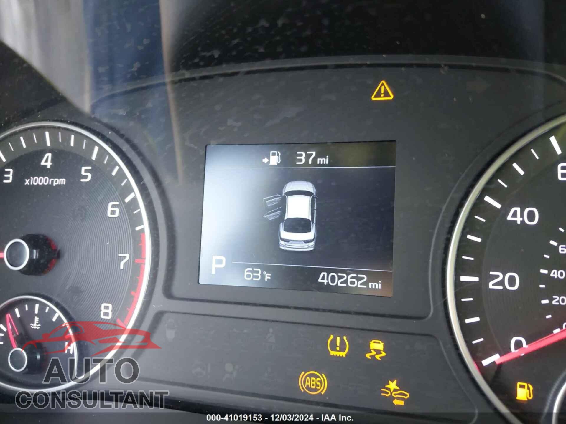 KIA OPTIMA 2020 - 5XXGT4L30LG435302