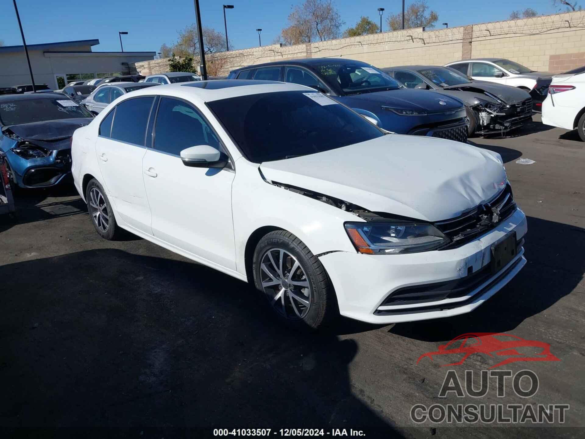 VOLKSWAGEN JETTA 2017 - 3VWDB7AJ6HM290228