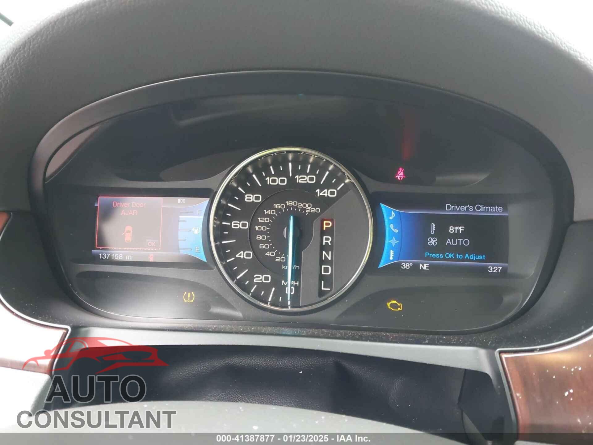 FORD EDGE 2013 - 2FMDK3K98DBB13610