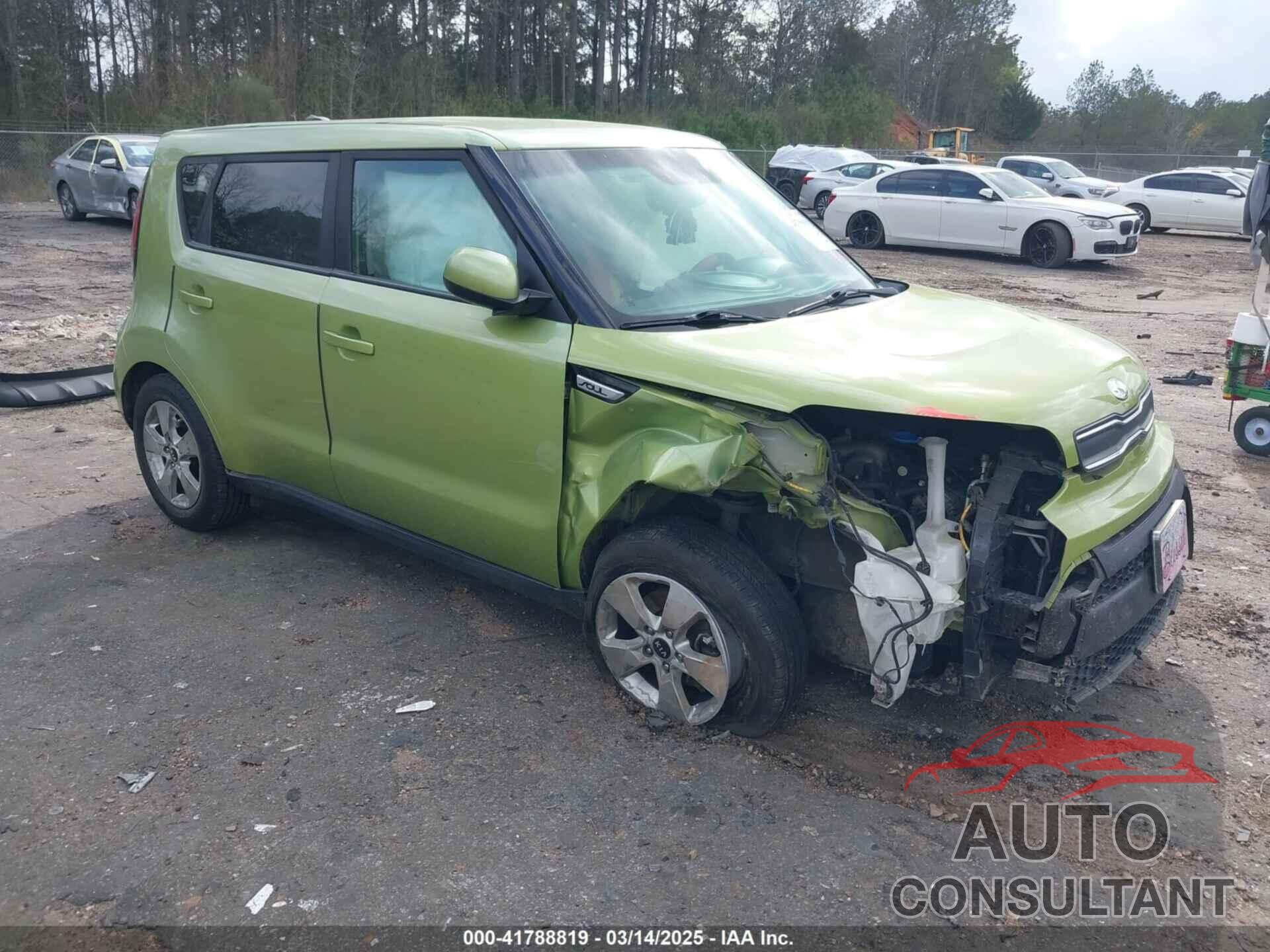 KIA SOUL 2018 - KNDJN2A26J7908043