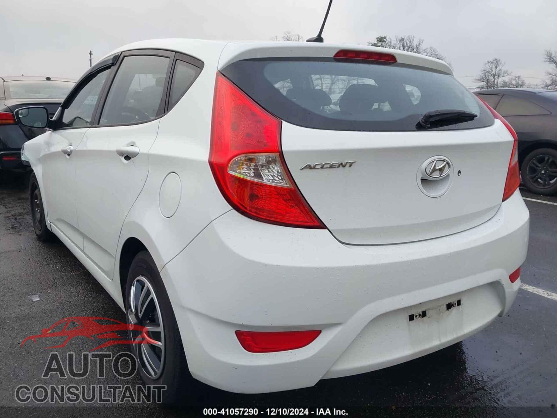 HYUNDAI ACCENT 2014 - KMHCT5AEXEU180529