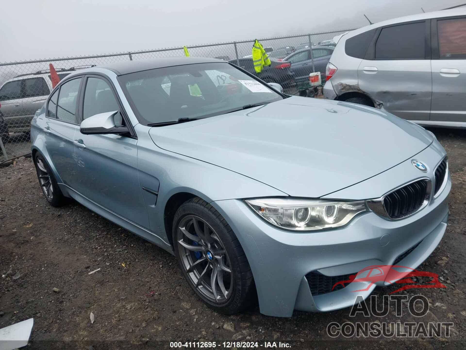 BMW M3 2015 - WBS3C9C52FP805877