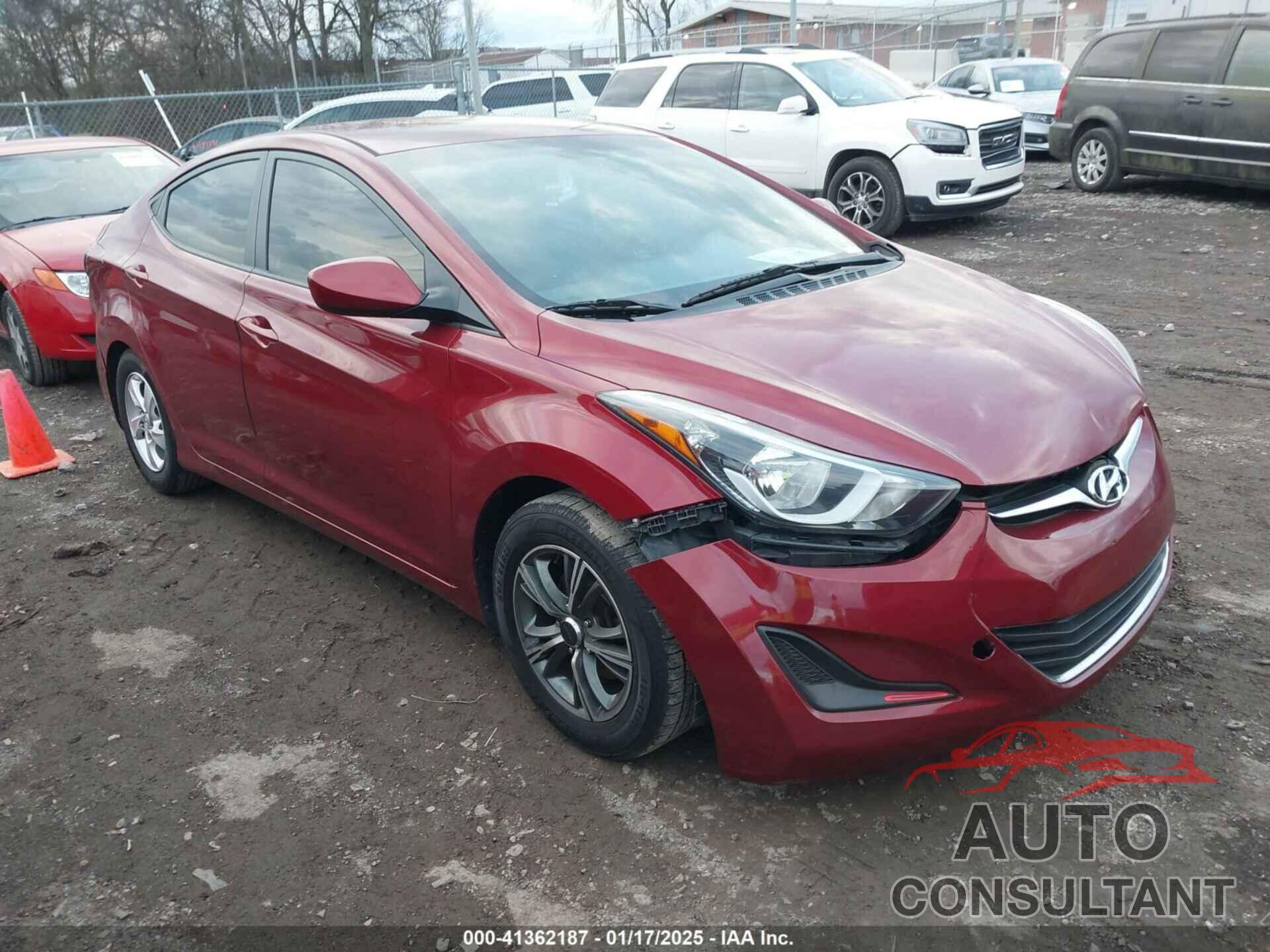 HYUNDAI ELANTRA 2014 - 5NPDH4AE1EH536879