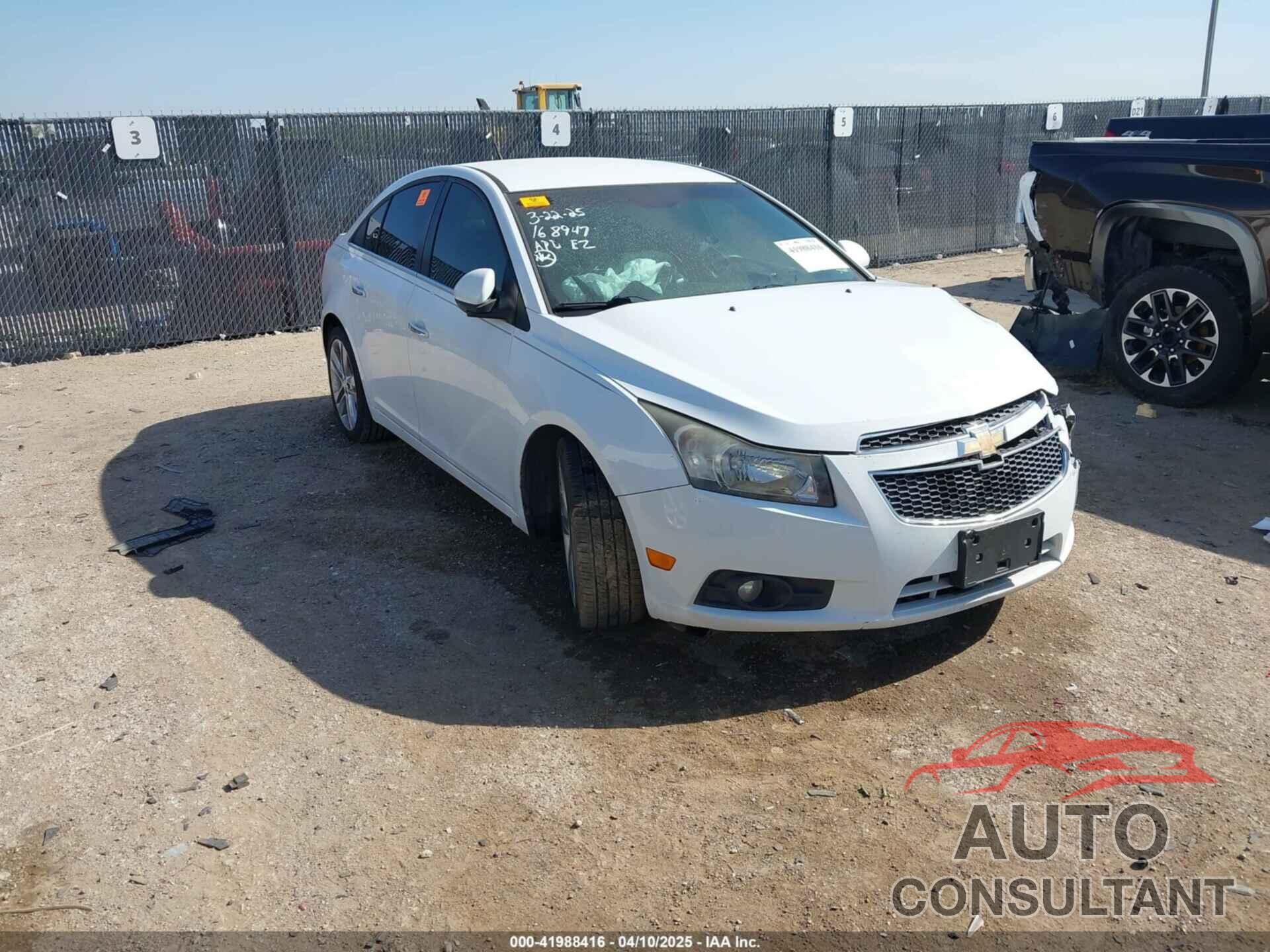 CHEVROLET CRUZE 2012 - 1G1PH5SC2C7179416