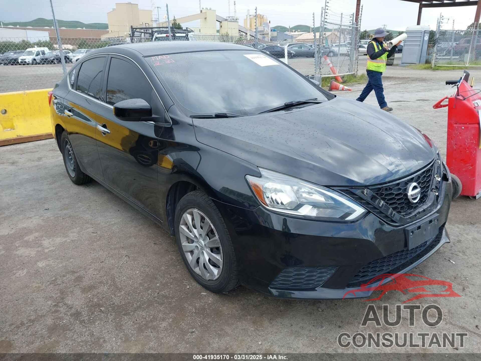 NISSAN SENTRA 2019 - 3N1AB7AP6KY370514