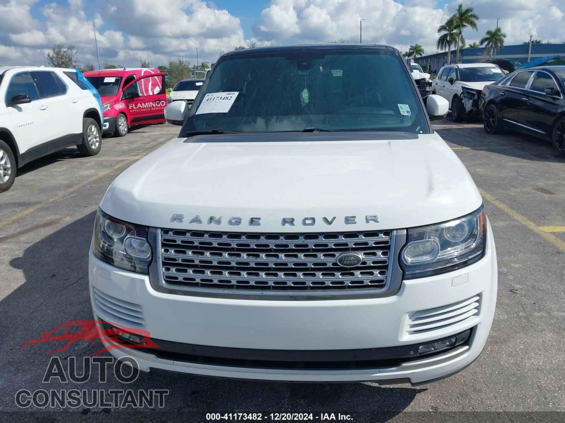 LAND ROVER RANGE ROVER 2014 - SALGS2TF3EA185563