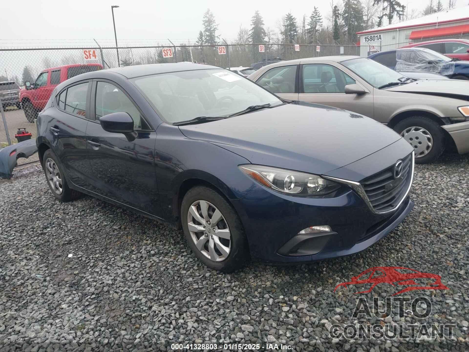 MAZDA MAZDA3 2014 - JM1BM1K7XE1209194