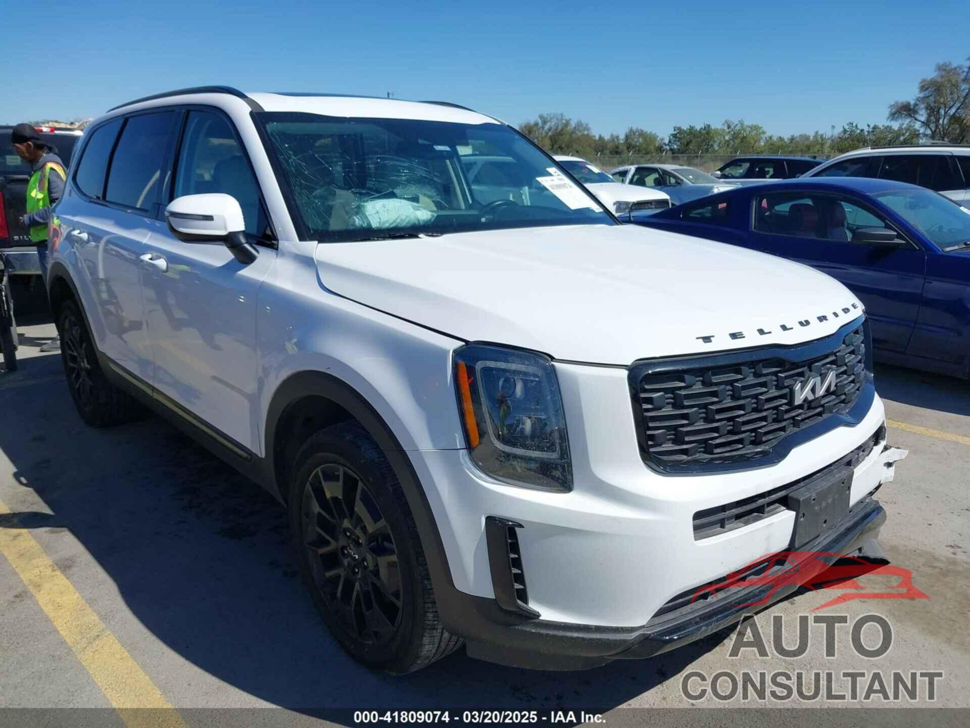 KIA TELLURIDE 2022 - 5XYP3DHC5NG242215