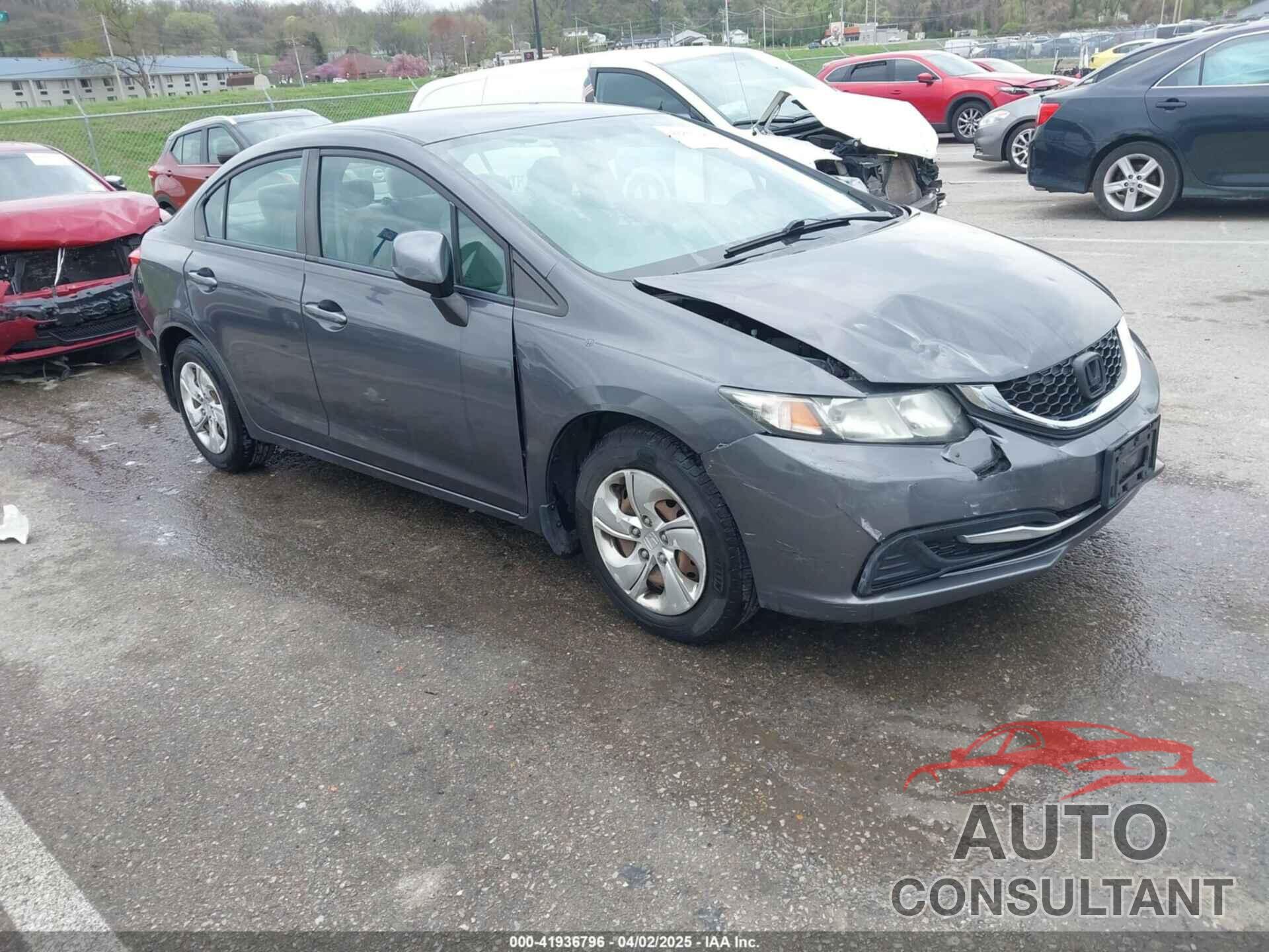 HONDA CIVIC 2013 - 2HGFB2F52DH545008
